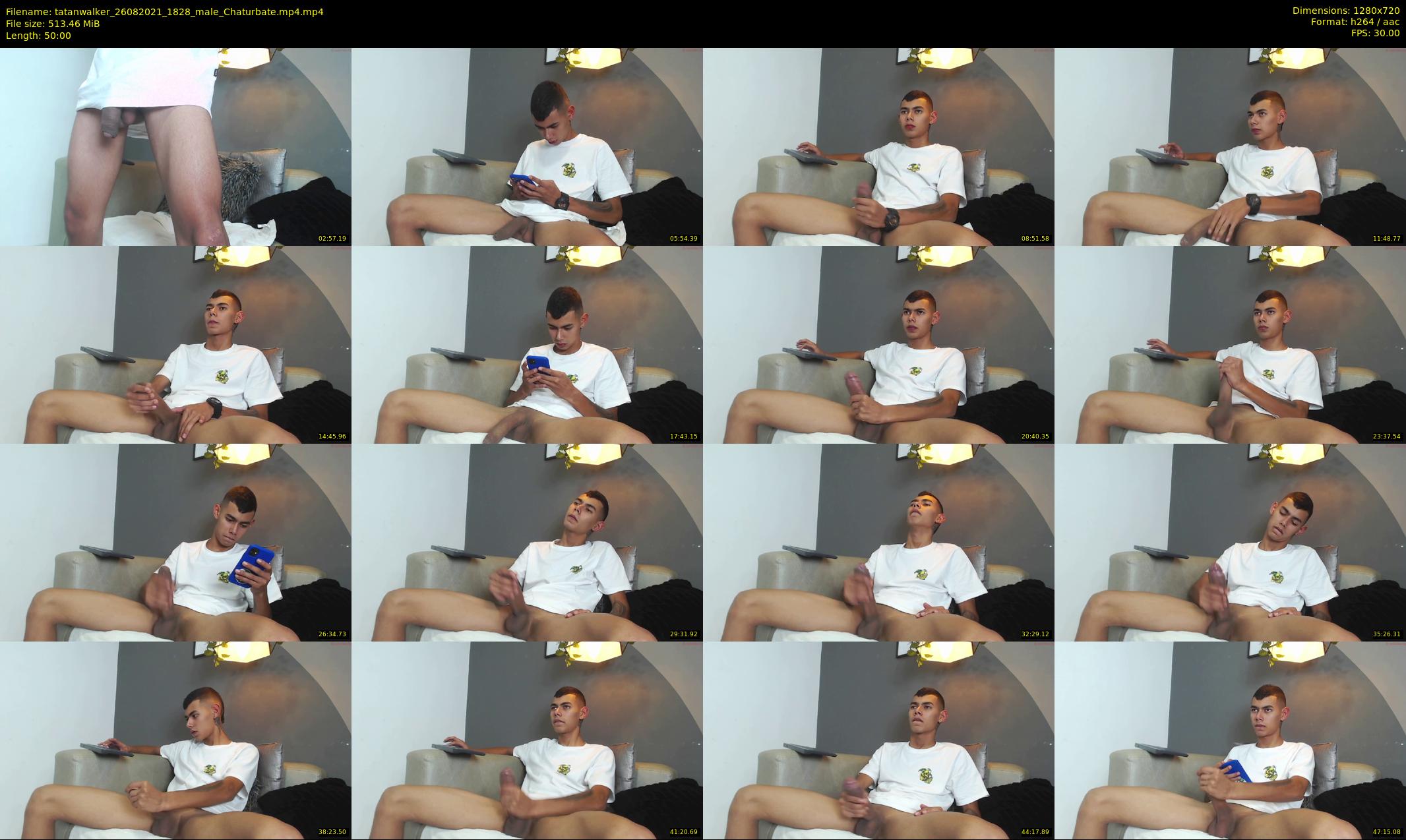 tatanwalker — 50 minute Chaturbate male cam show recording, 720p, Aug 26, 2021