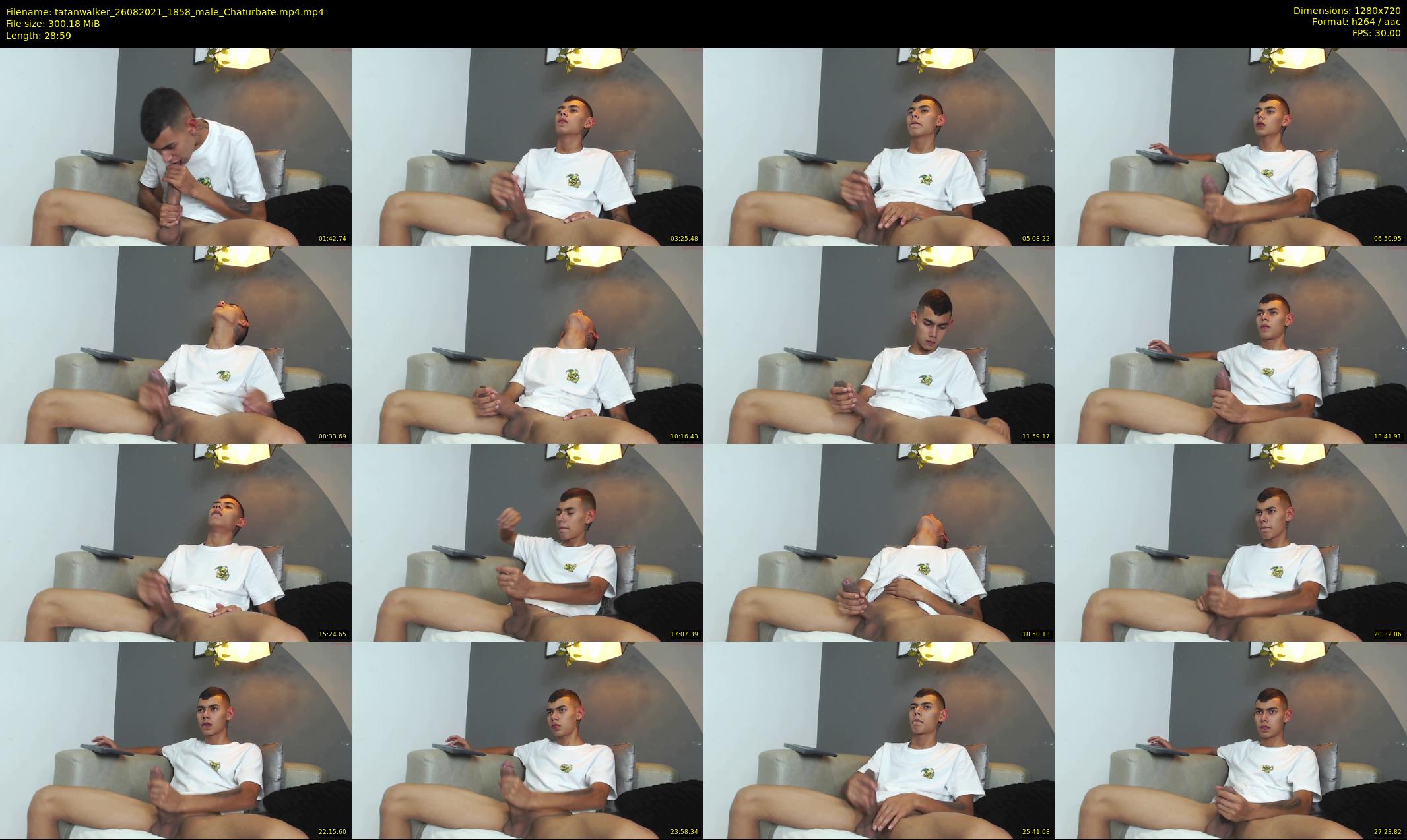 tatanwalker — 29 minute Chaturbate male cam show recording, 720p, Aug 26, 2021