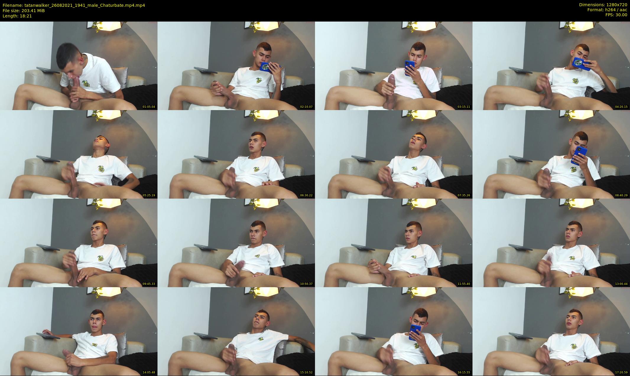 tatanwalker — 19 minute Chaturbate male cam show recording, 720p, Aug 26, 2021