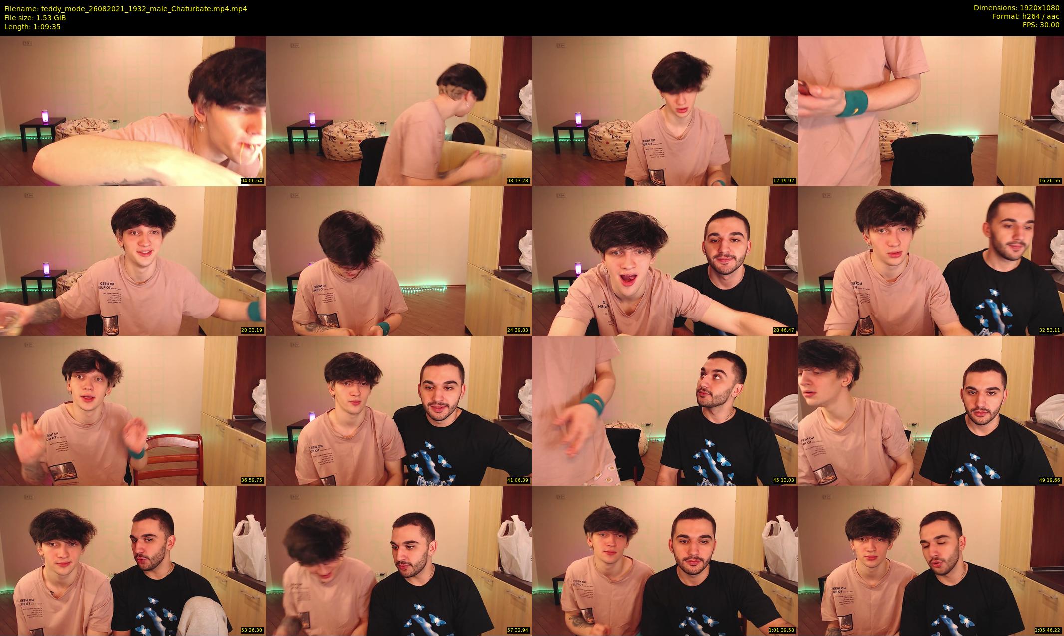 teddy_mode — 70 minute Chaturbate couple cam show recording, 1080p, Aug 26, 2021