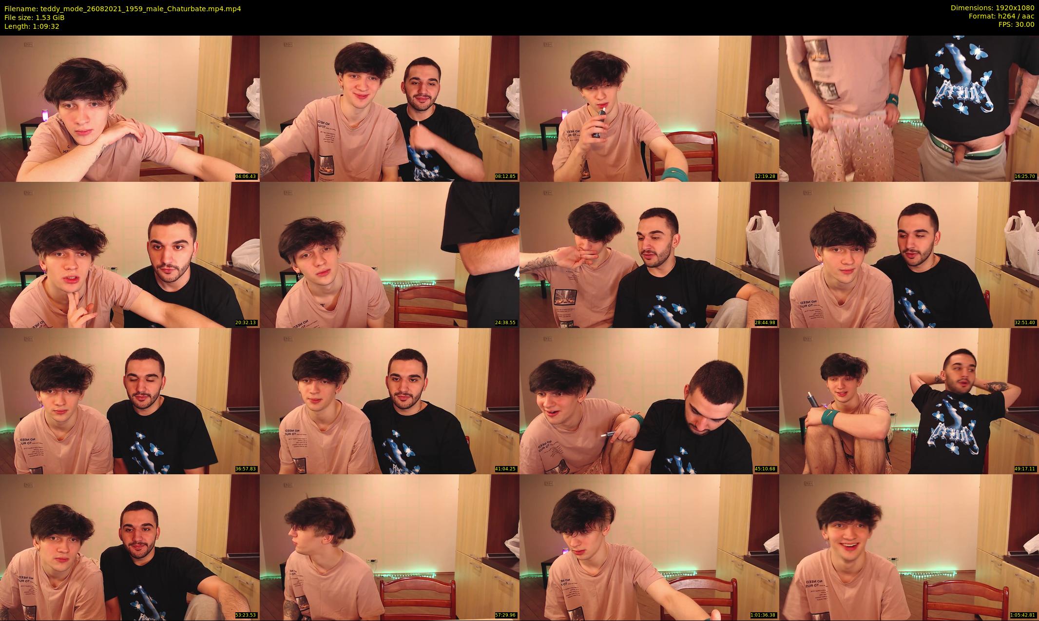 teddy_mode — 70 minute Chaturbate couple cam show recording, 1080p, Aug 26, 2021
