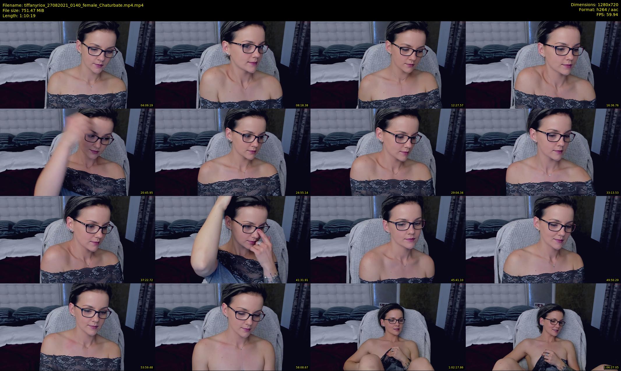 tiffanyriox — 71 minute Chaturbate female cam show recording, 720p, Aug 27, 2021