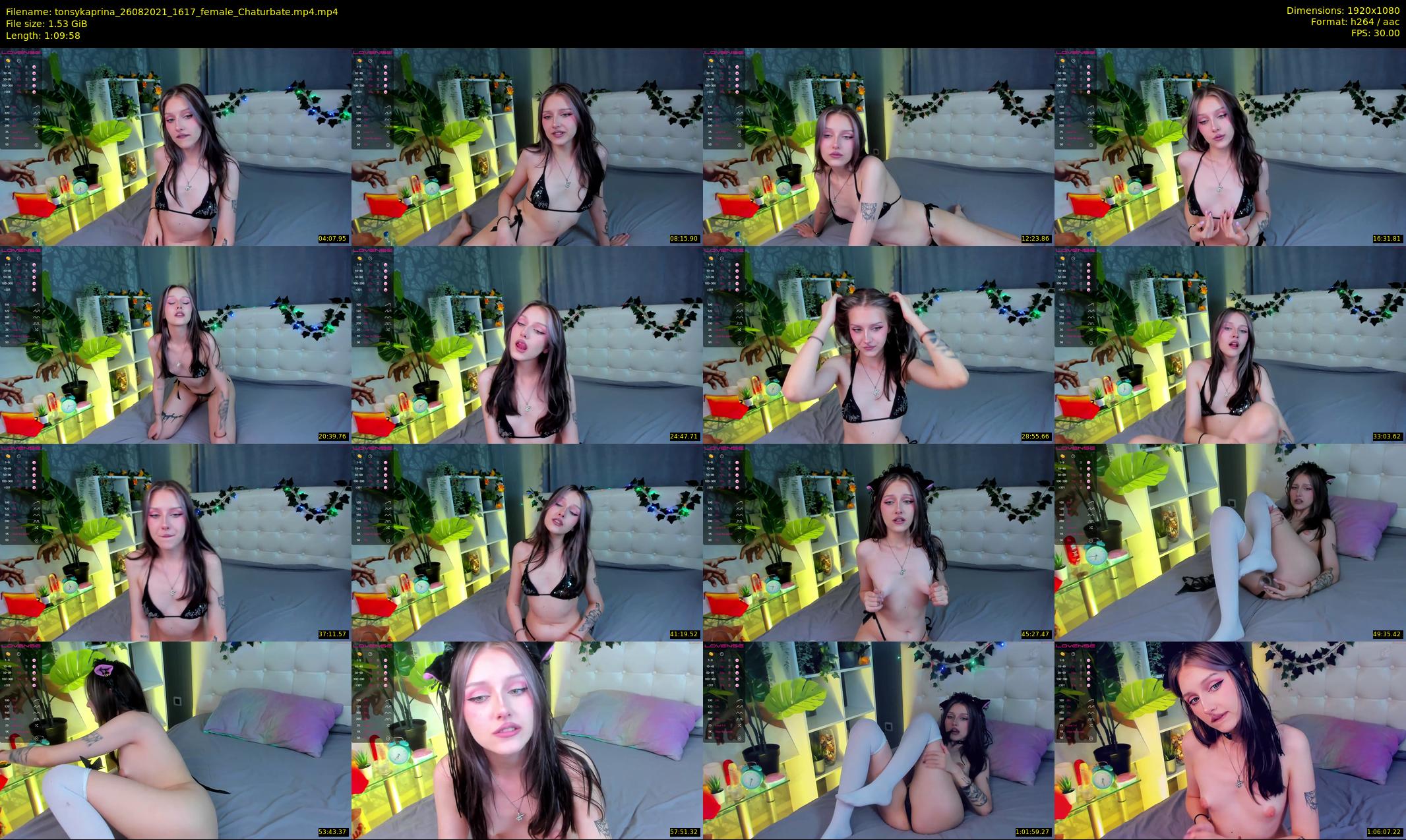 tonsykaprina — 70 minute Chaturbate couple cam show recording, 1080p, Aug 26, 2021