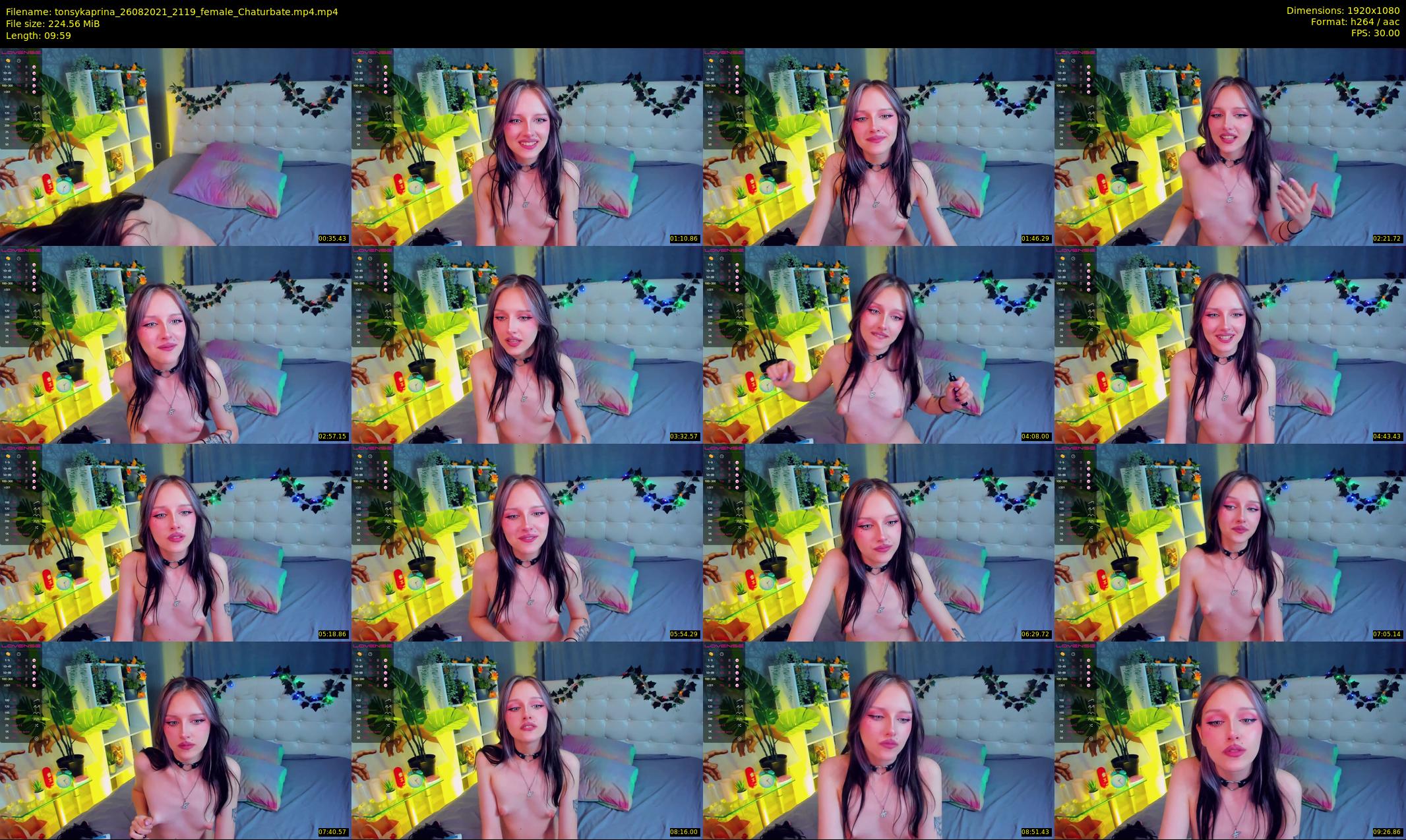 tonsykaprina — 10 minute Chaturbate couple cam show recording, 1080p, Aug 26, 2021