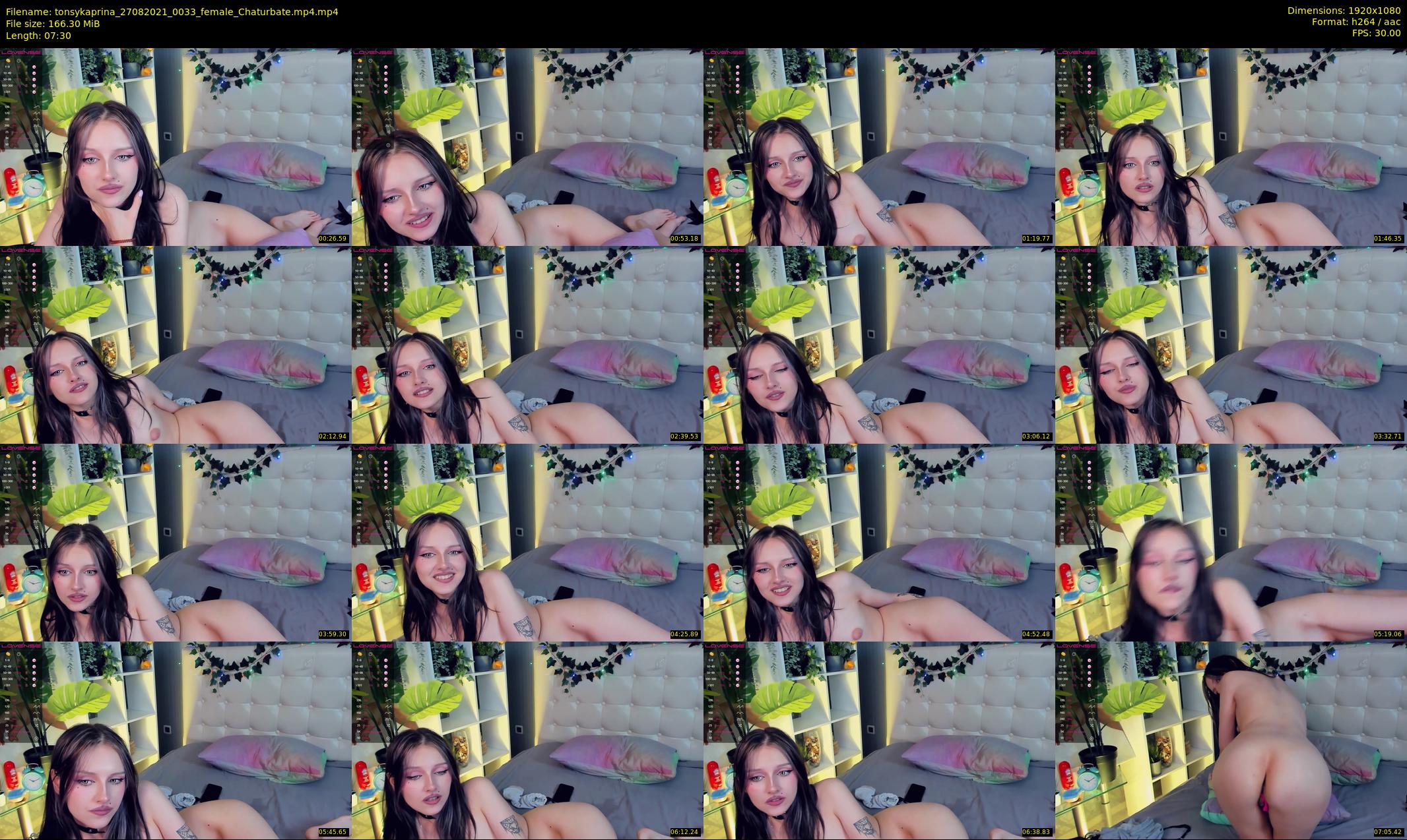 tonsykaprina — 8 minute Chaturbate couple cam show recording, 1080p, Aug 27, 2021