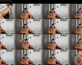 tyler_muscle — 24 minute Chaturbate male cam show recording, 720p, Aug 27, 2021