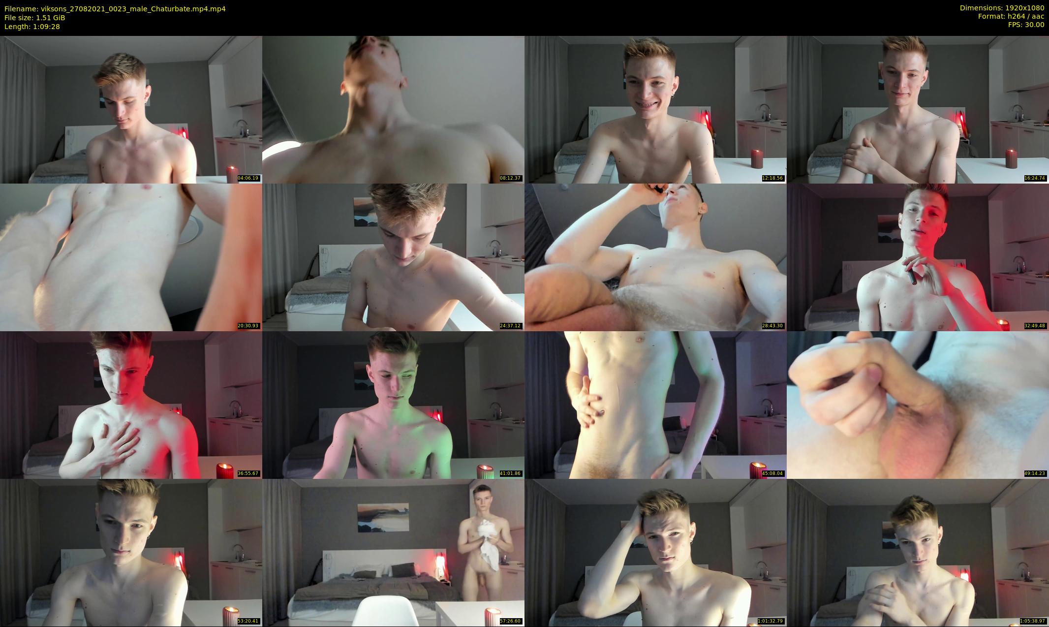 viksons — 70 minute Chaturbate male cam show recording, 1080p, Aug 27, 2021
