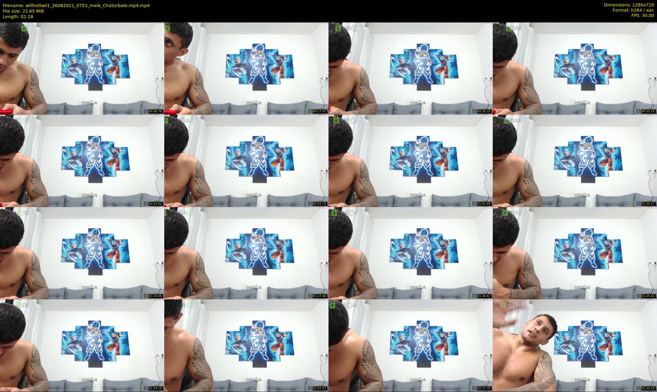 willhottwil1 — 3 minute Chaturbate couple cam show recording, 720p, Aug 26, 2021