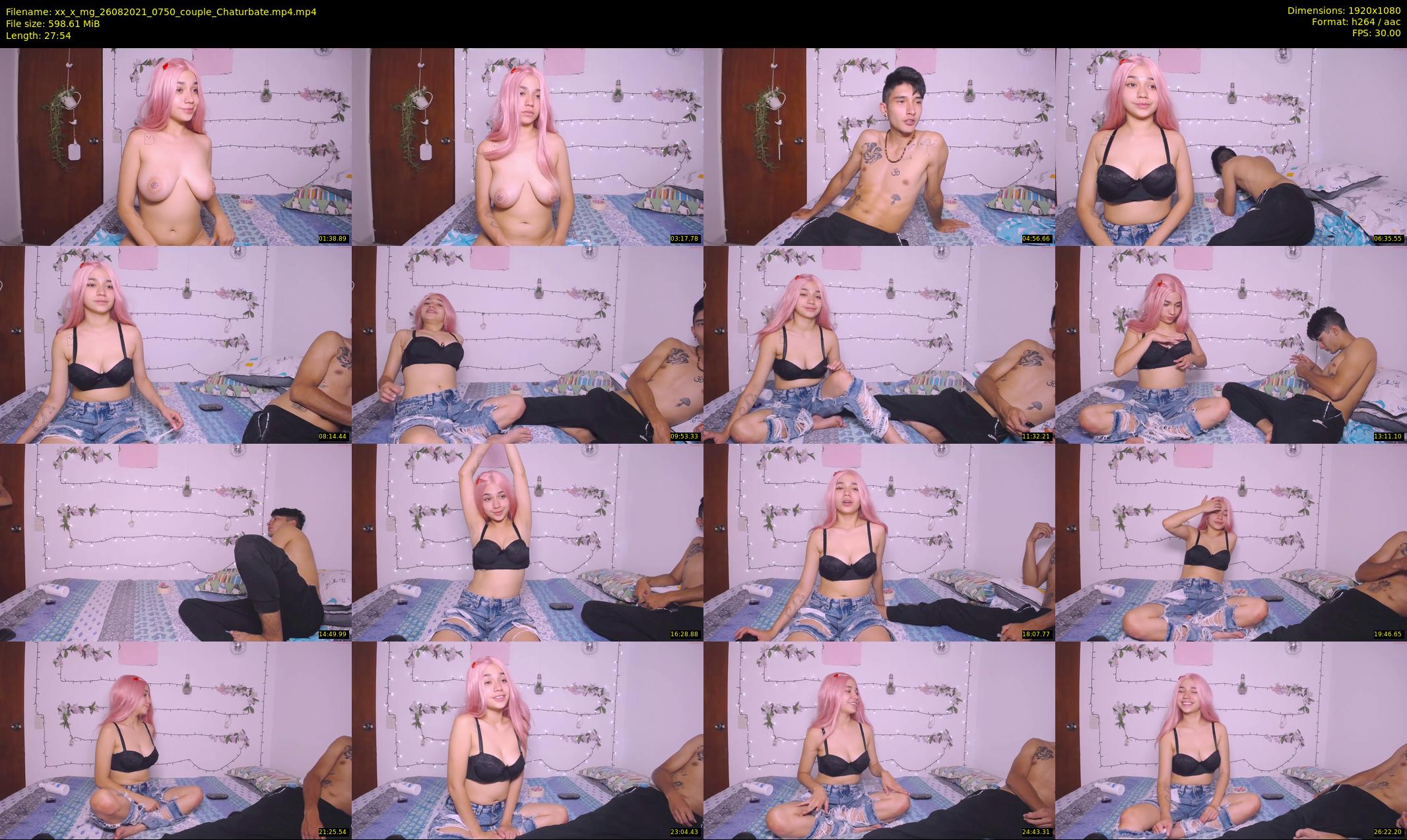 xx_x_mg — 28 minute Chaturbate couple cam show recording, 1080p, Aug 26, 2021