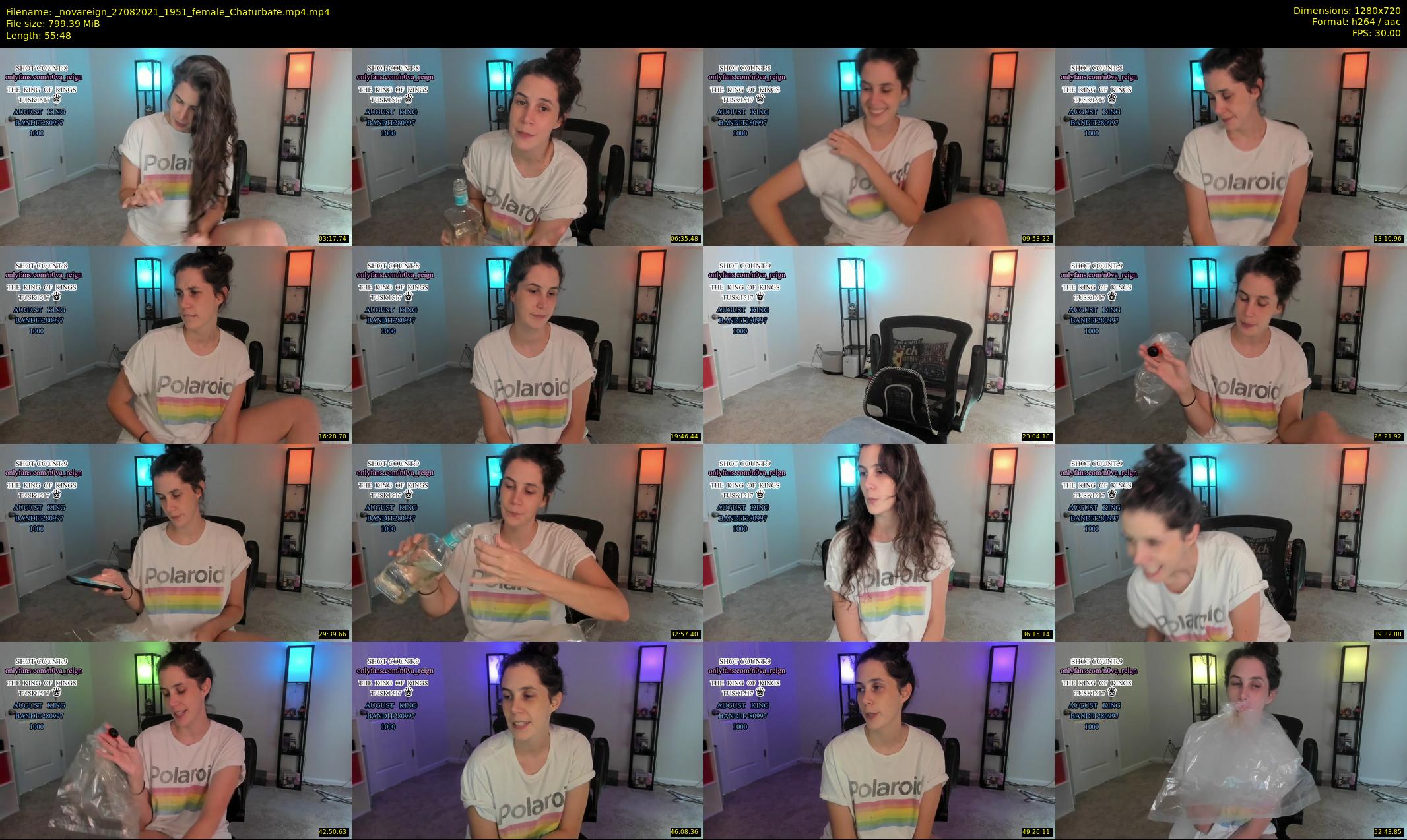 _novareign — 56 minute Chaturbate female cam show recording, 720p, Aug 27, 2021