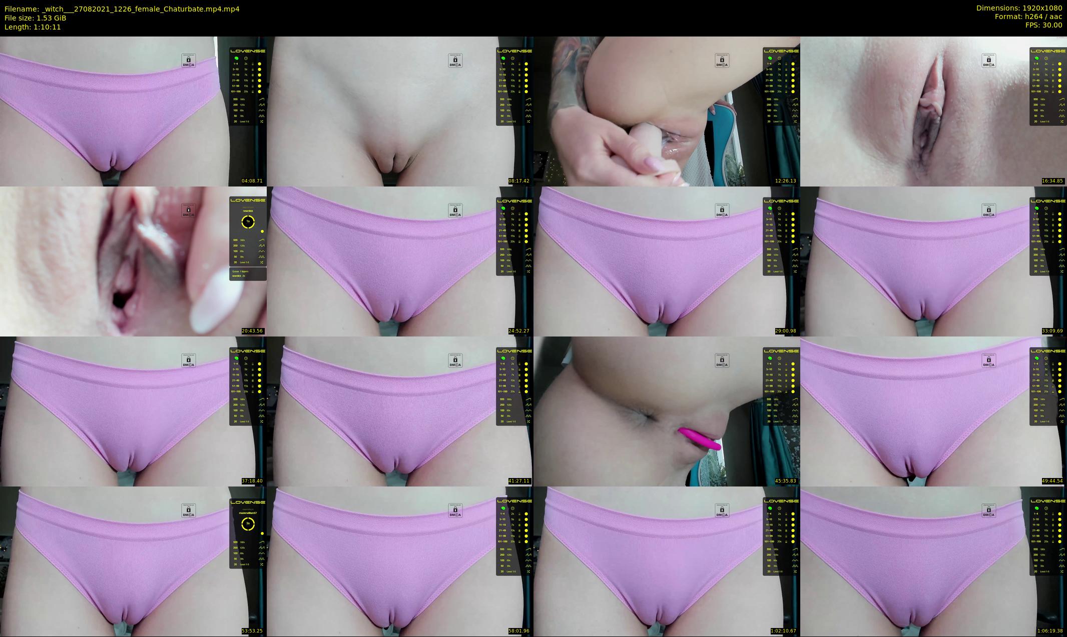 _witch__ — 71 minute Chaturbate female cam show recording, 1080p, Aug 27, 2021