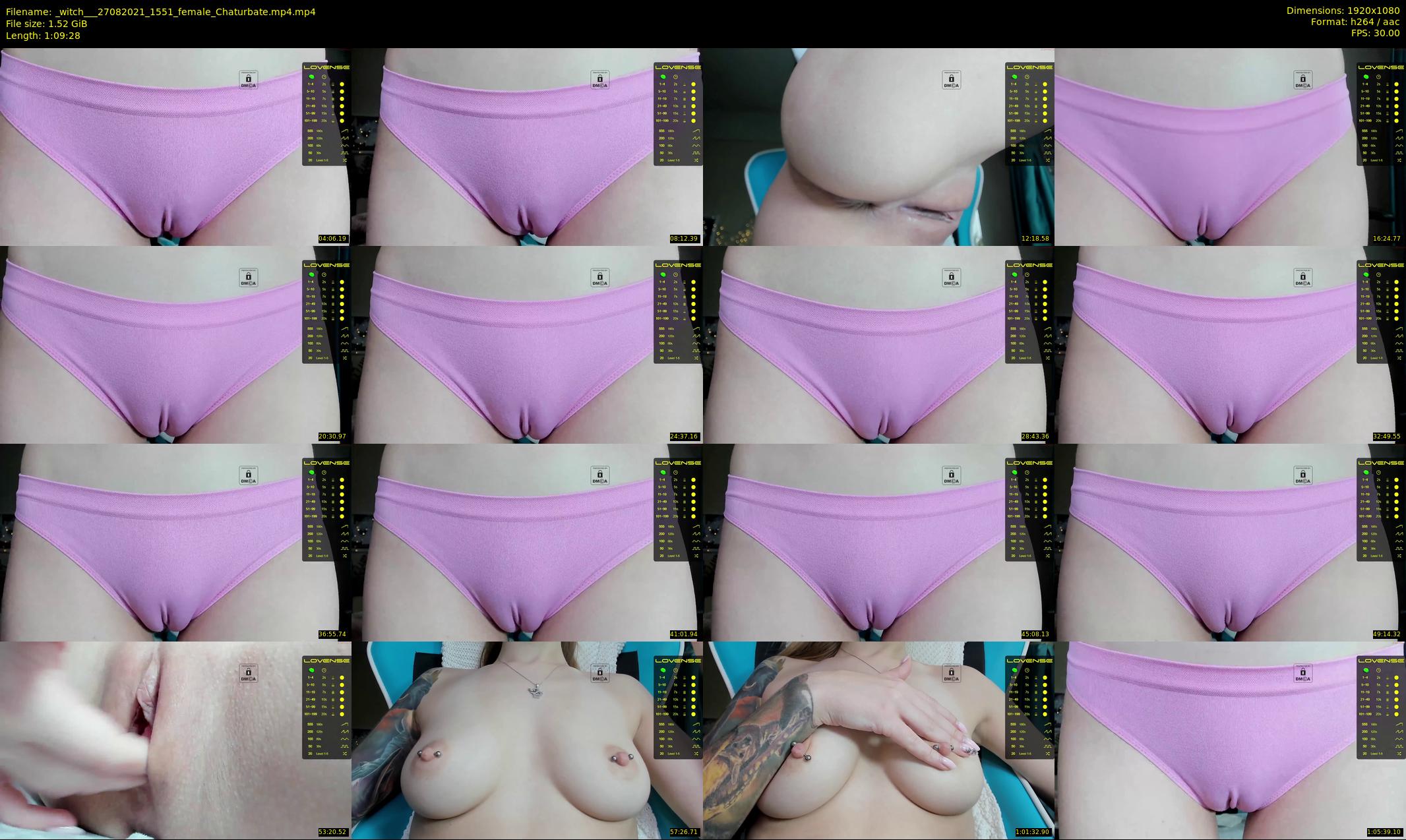 _witch__ — 70 minute Chaturbate female cam show recording, 1080p, Aug 27, 2021