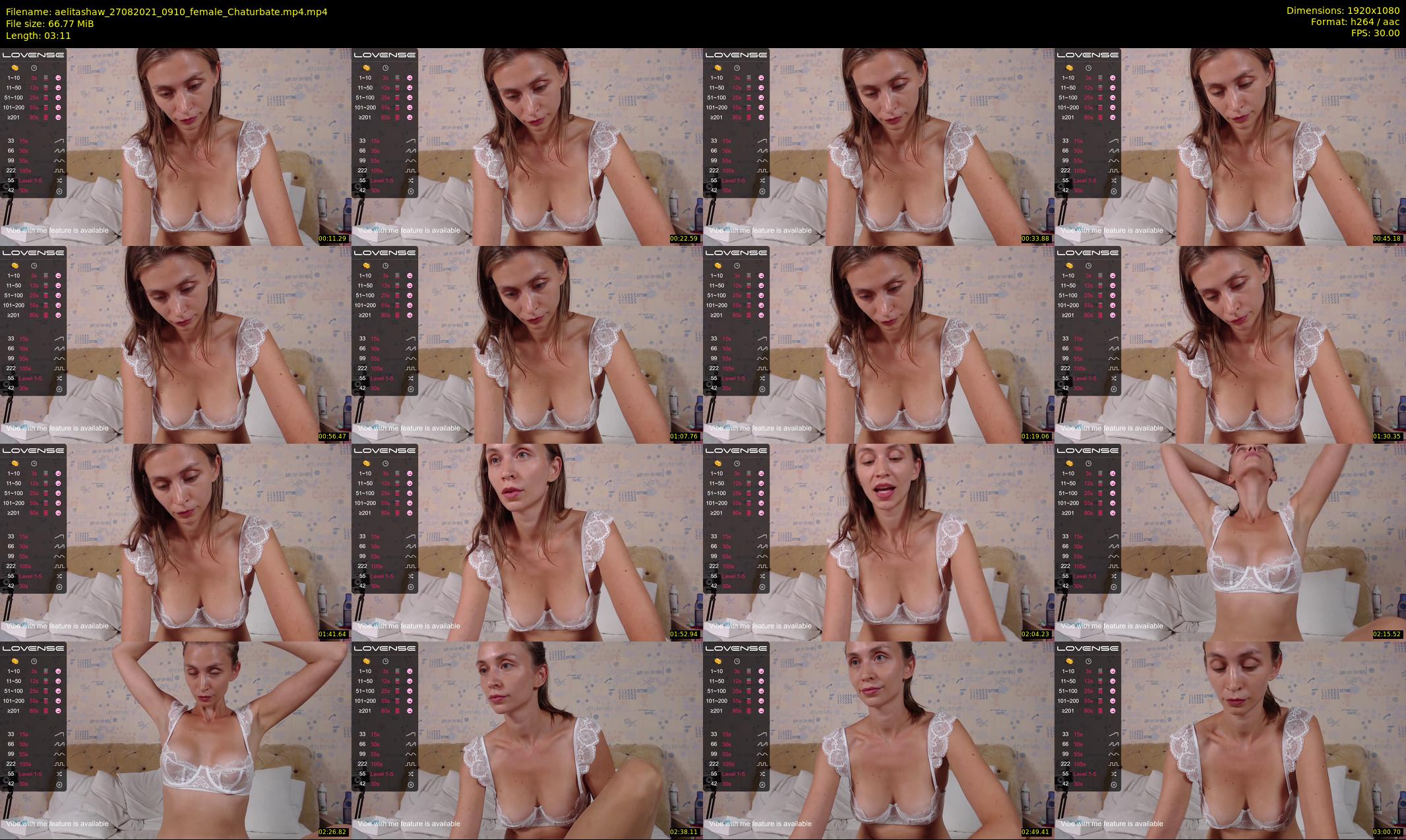 aelitashaw — 4 minute Chaturbate female cam show recording, 1080p, Aug 27, 2021