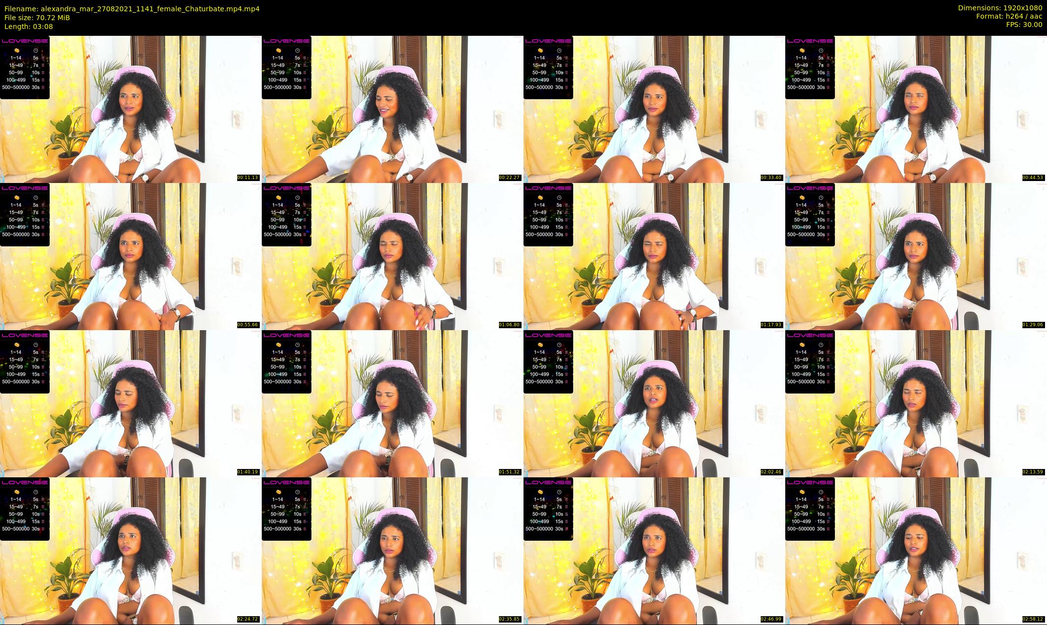 alexandra_mar — 4 minute Chaturbate female cam show recording, 1080p, Aug 27, 2021