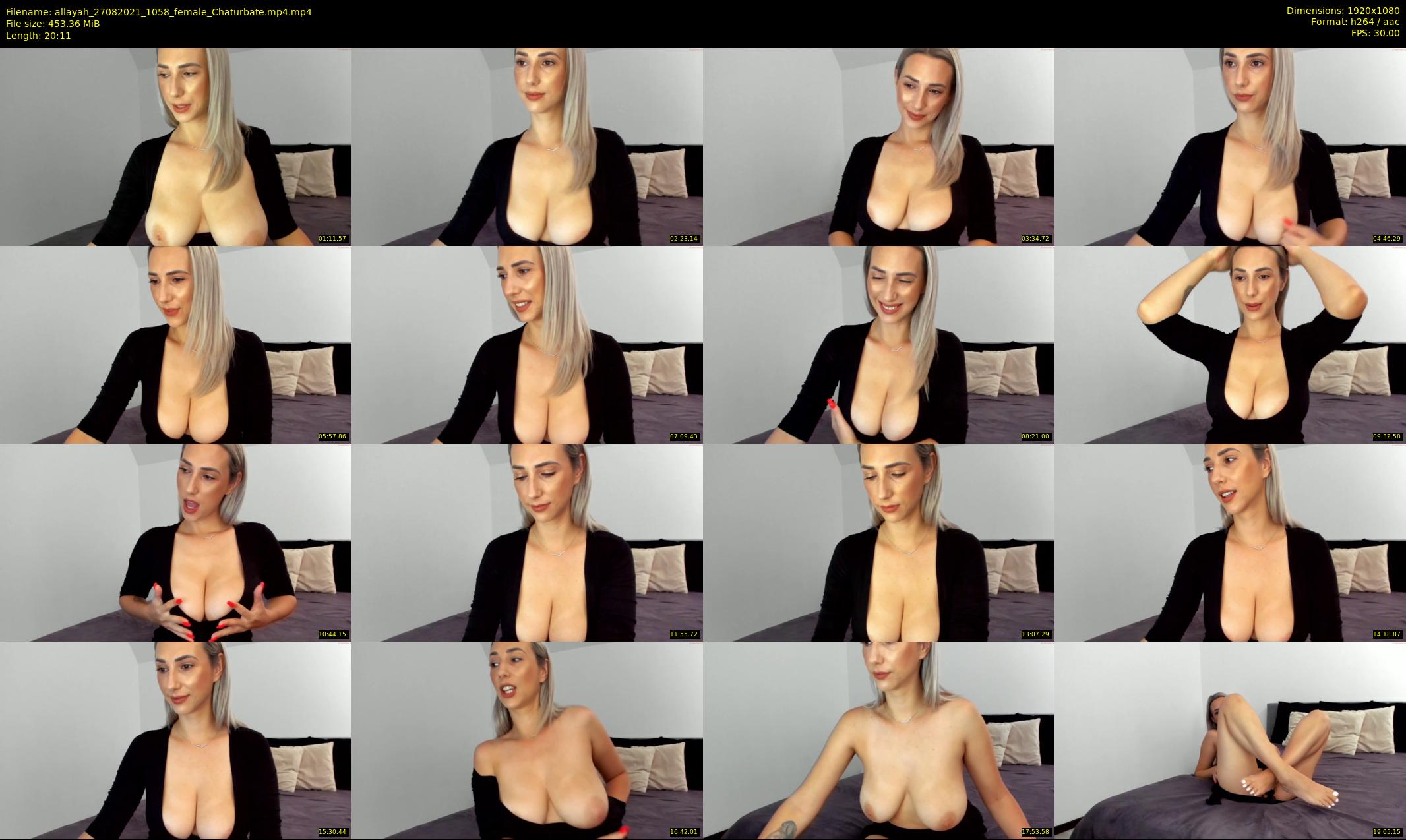 allayah — 21 minute Chaturbate female cam show recording, 1080p, Aug 27, 2021
