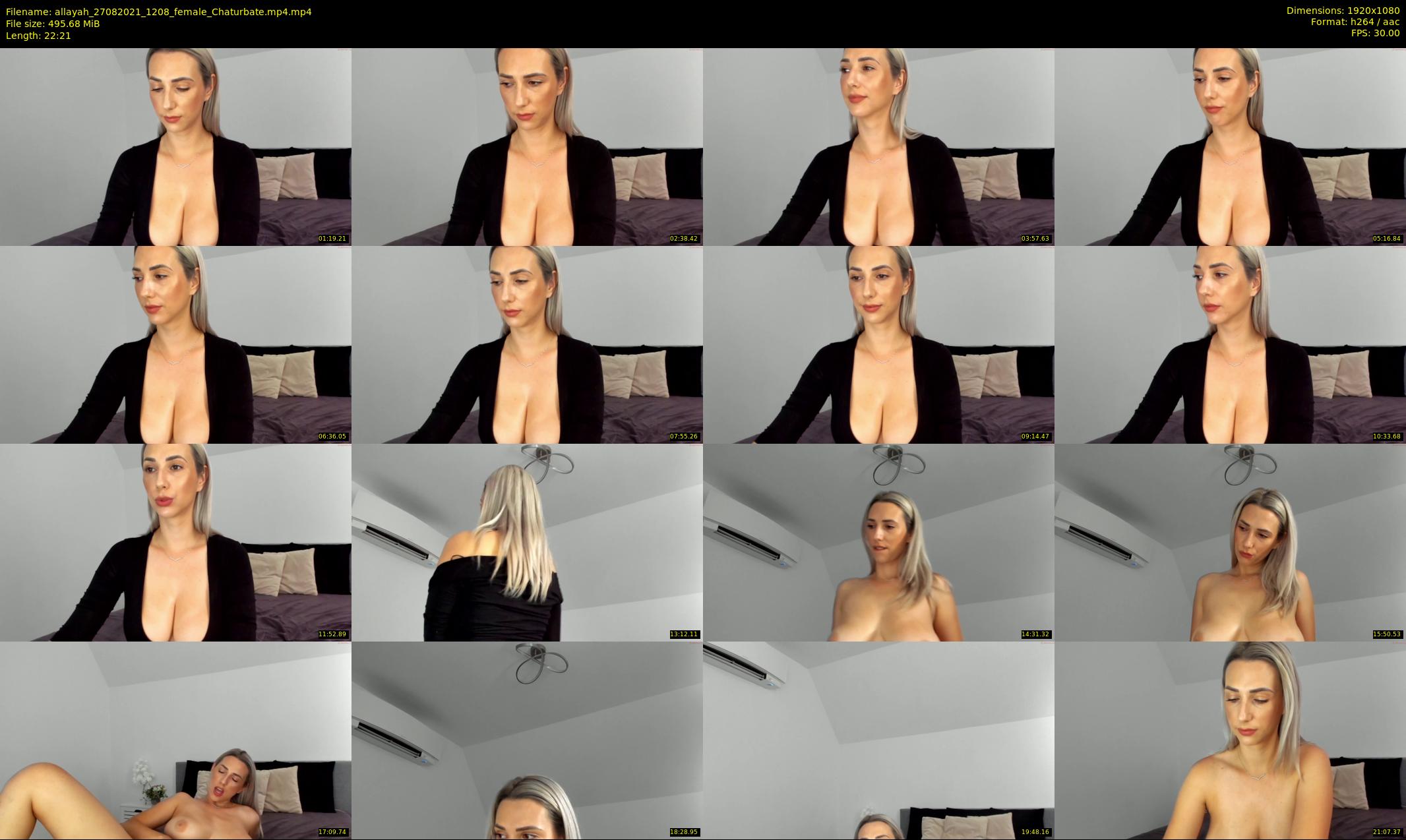 allayah — 23 minute Chaturbate female cam show recording, 1080p, Aug 27, 2021