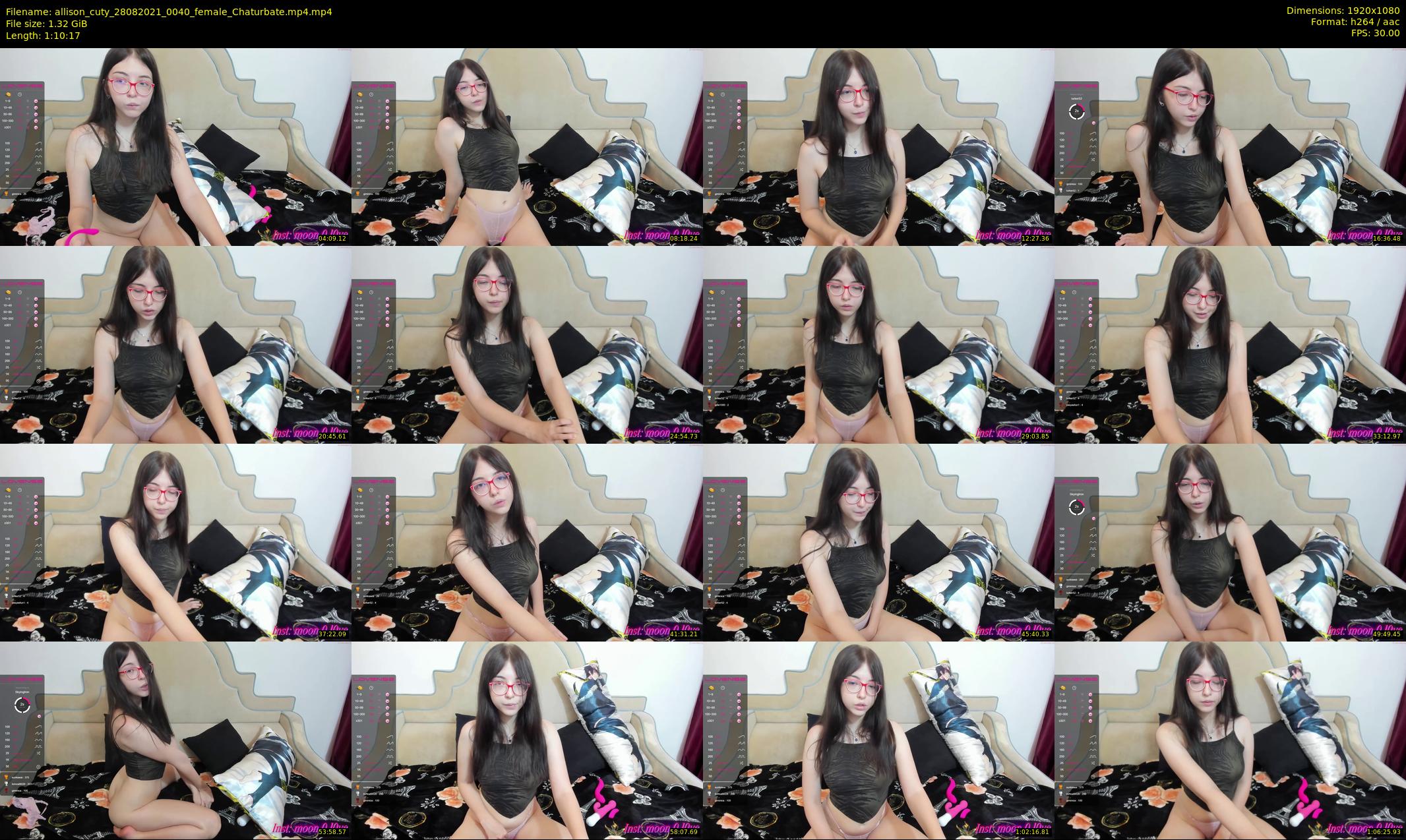 allison_cuty — 71 minute Chaturbate female cam show recording, 1080p, Aug 28, 2021