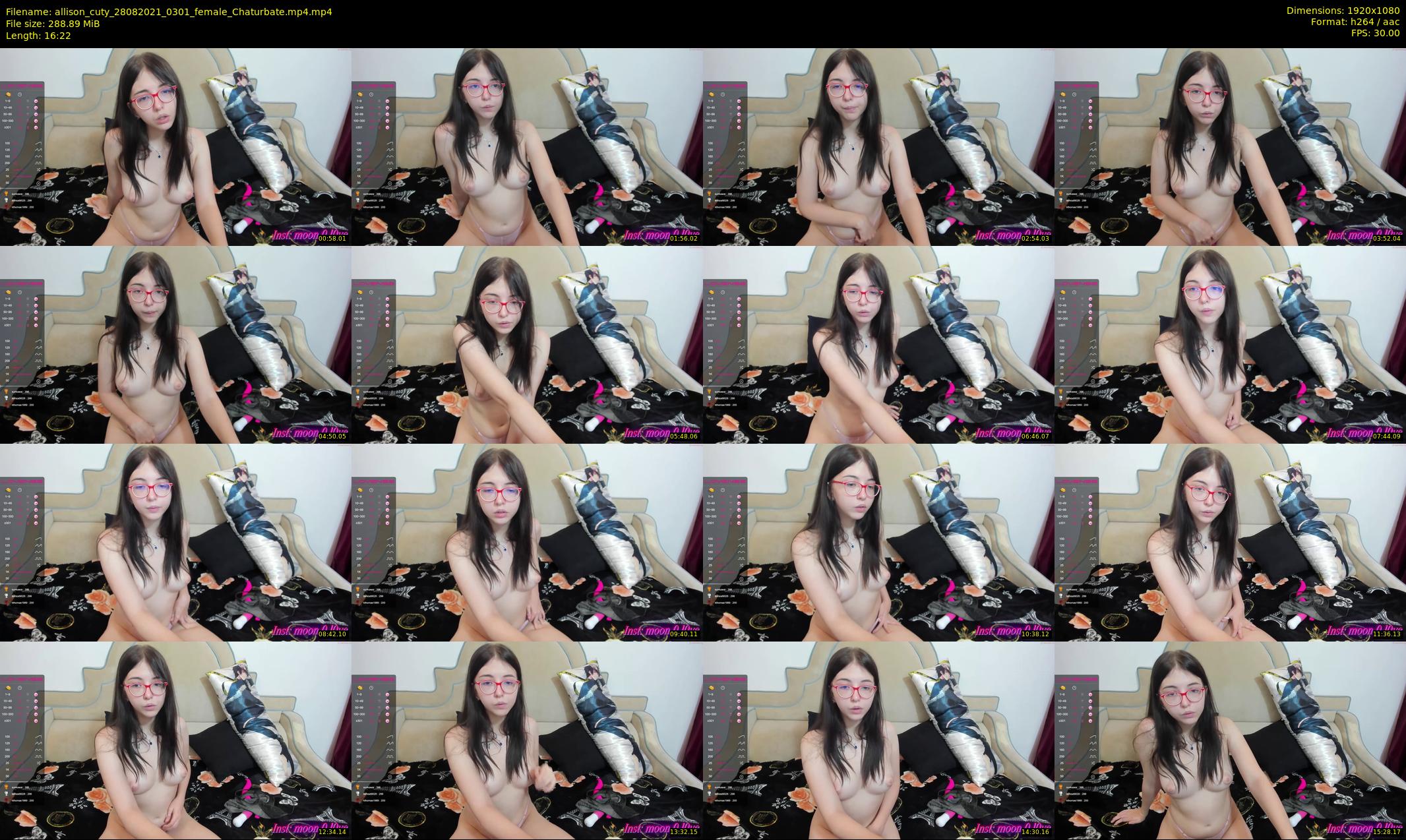 allison_cuty — 17 minute Chaturbate female cam show recording, 1080p, Aug 28, 2021