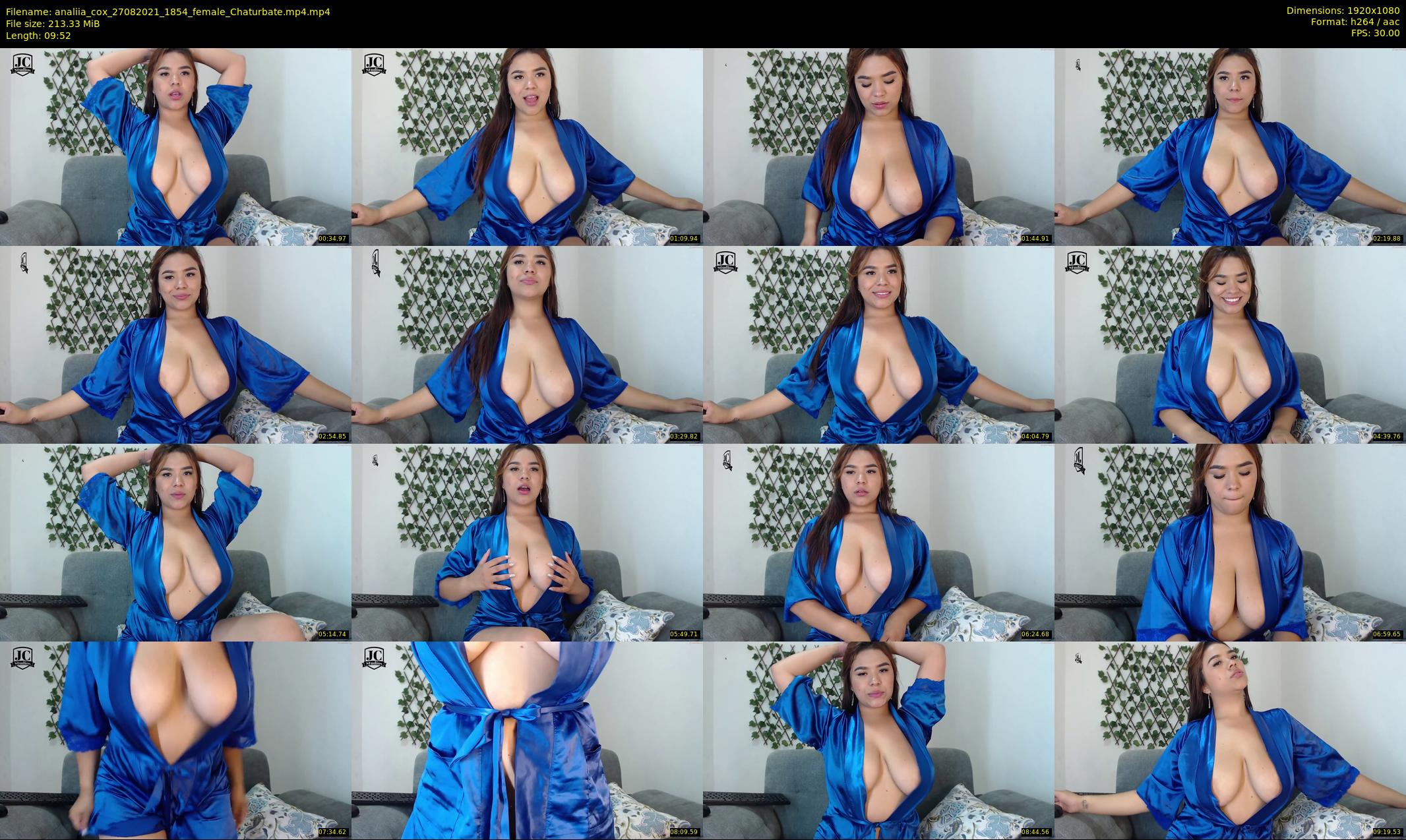 analiia_cox — 10 minute Chaturbate female cam show recording, 1080p, Aug 27, 2021