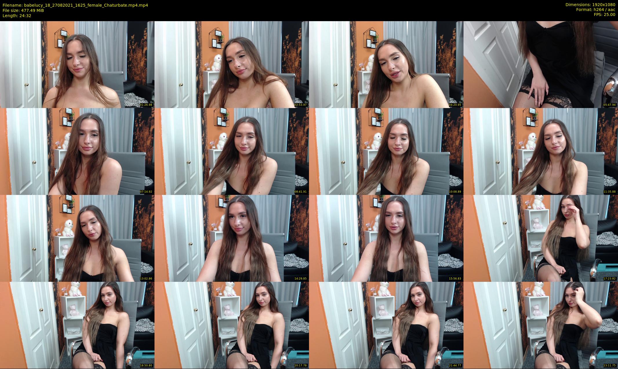 babelucy_18 — 25 minute Chaturbate female cam show recording, 1080p, Aug 27, 2021