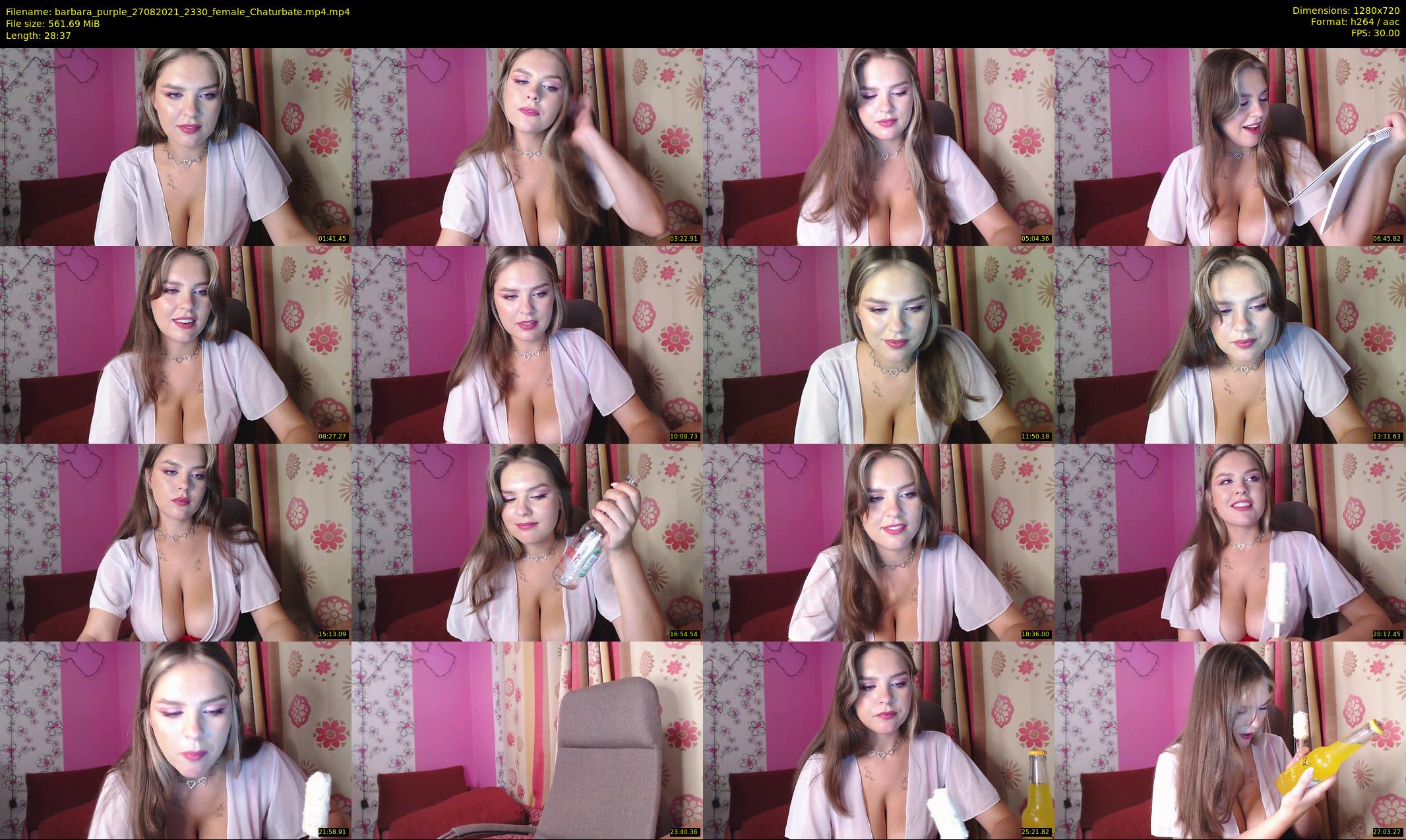 barbara_purple — 29 minute Chaturbate female cam show recording, 720p, Aug 27, 2021