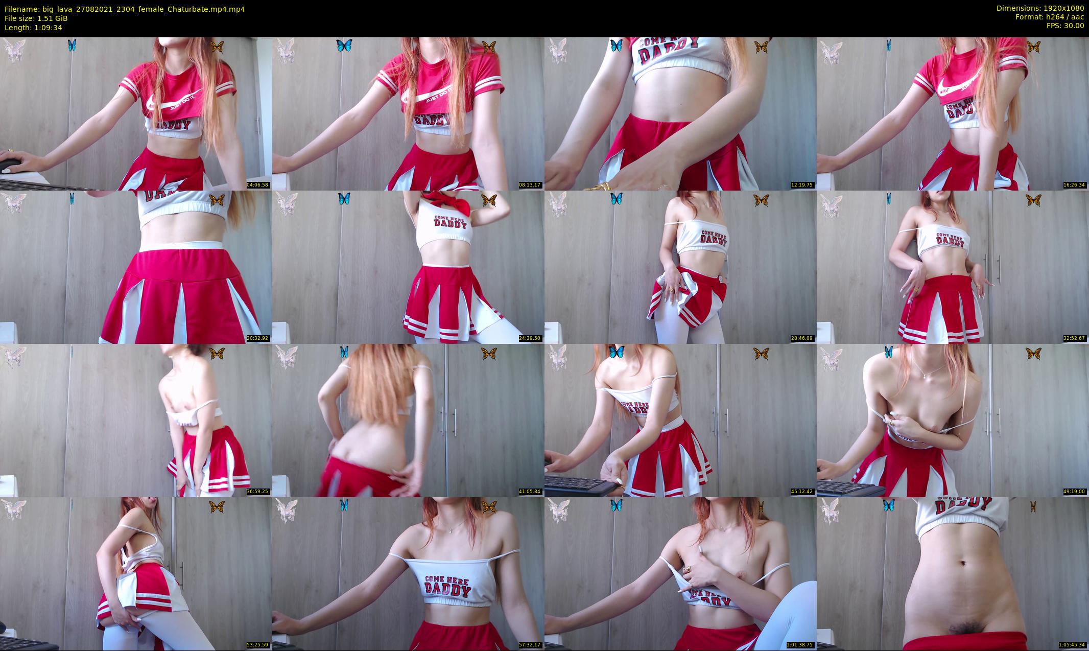 big_lava — 70 minute Chaturbate female cam show recording, 1080p, Aug 27, 2021