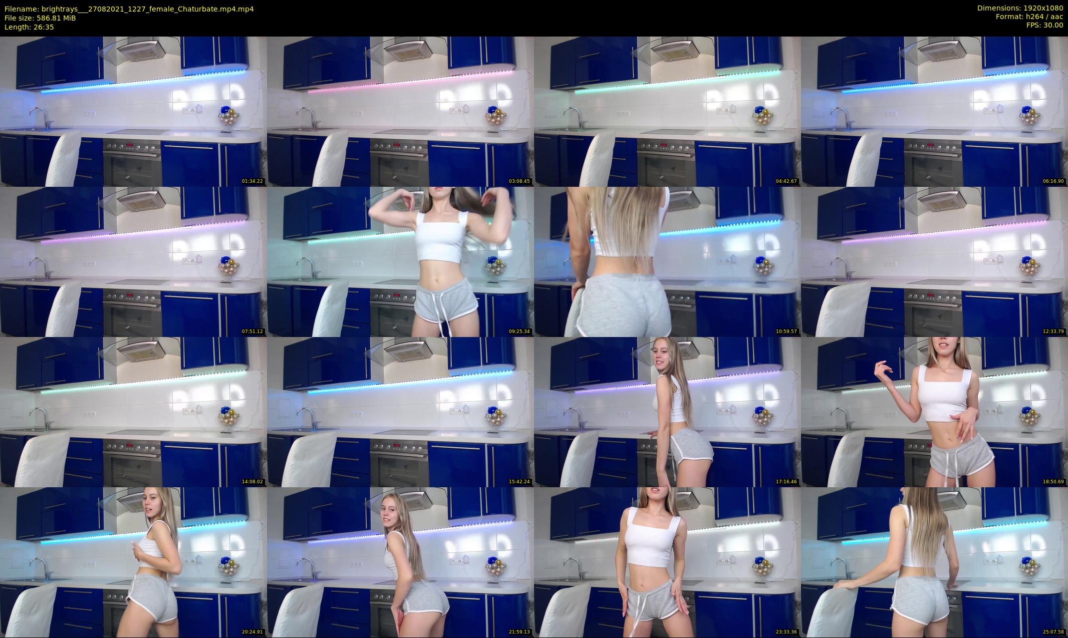 brightrays__ — 27 minute Chaturbate female cam show recording, 1080p, Aug 27, 2021