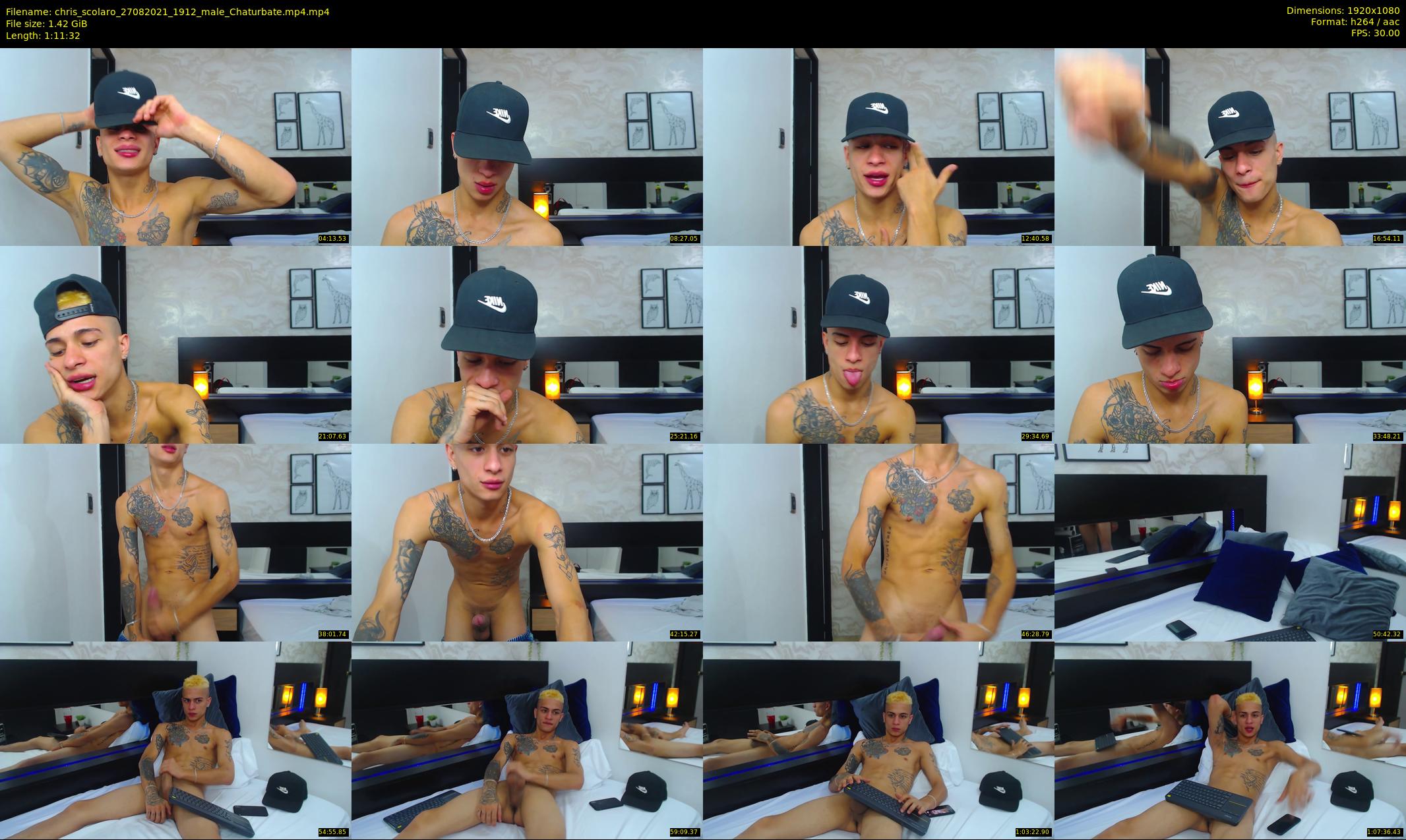 chris_scolaro — 72 minute Chaturbate male cam show recording, 1080p, Aug 27, 2021