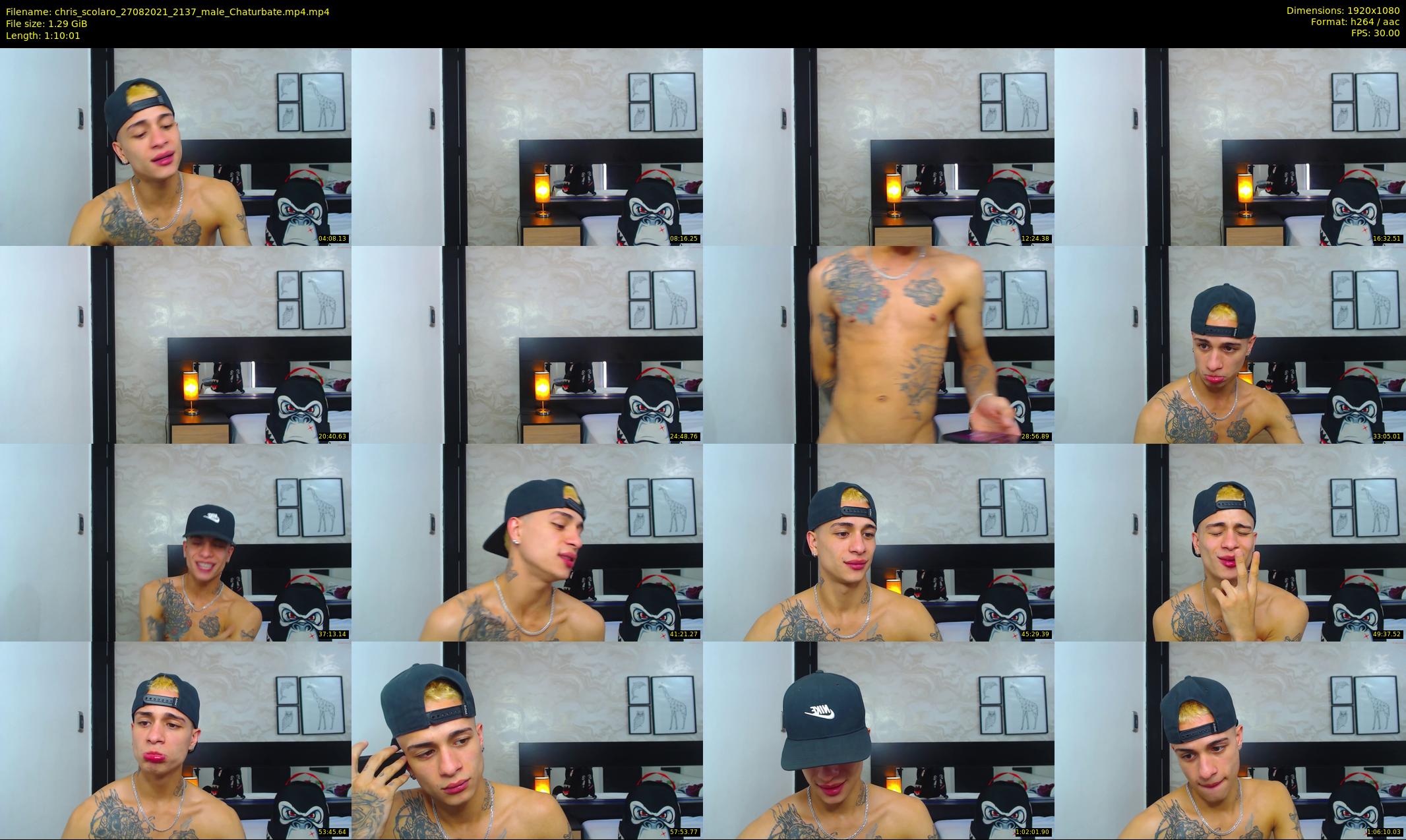 chris_scolaro — 71 minute Chaturbate male cam show recording, 1080p, Aug 27, 2021