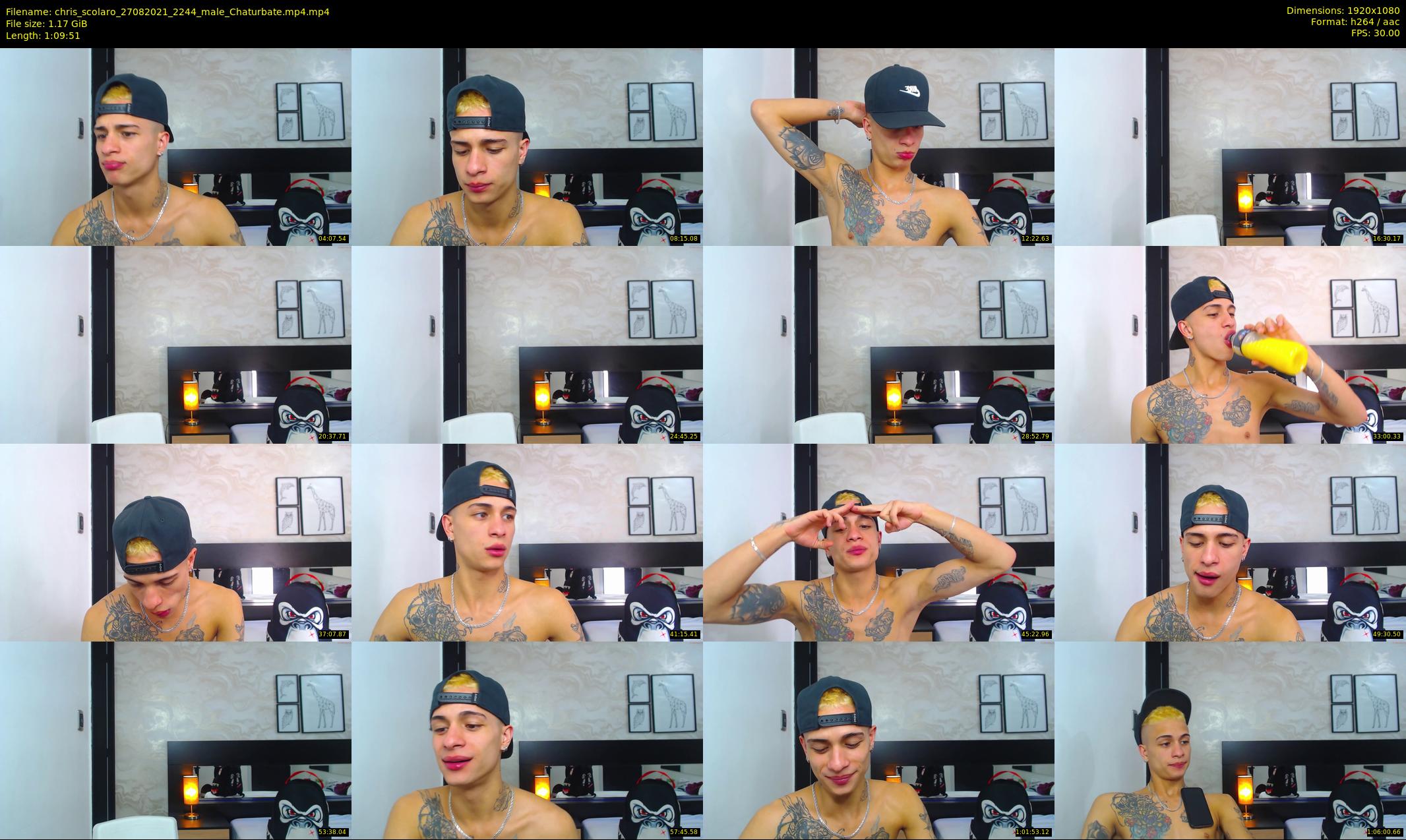 chris_scolaro — 70 minute Chaturbate male cam show recording, 1080p, Aug 27, 2021