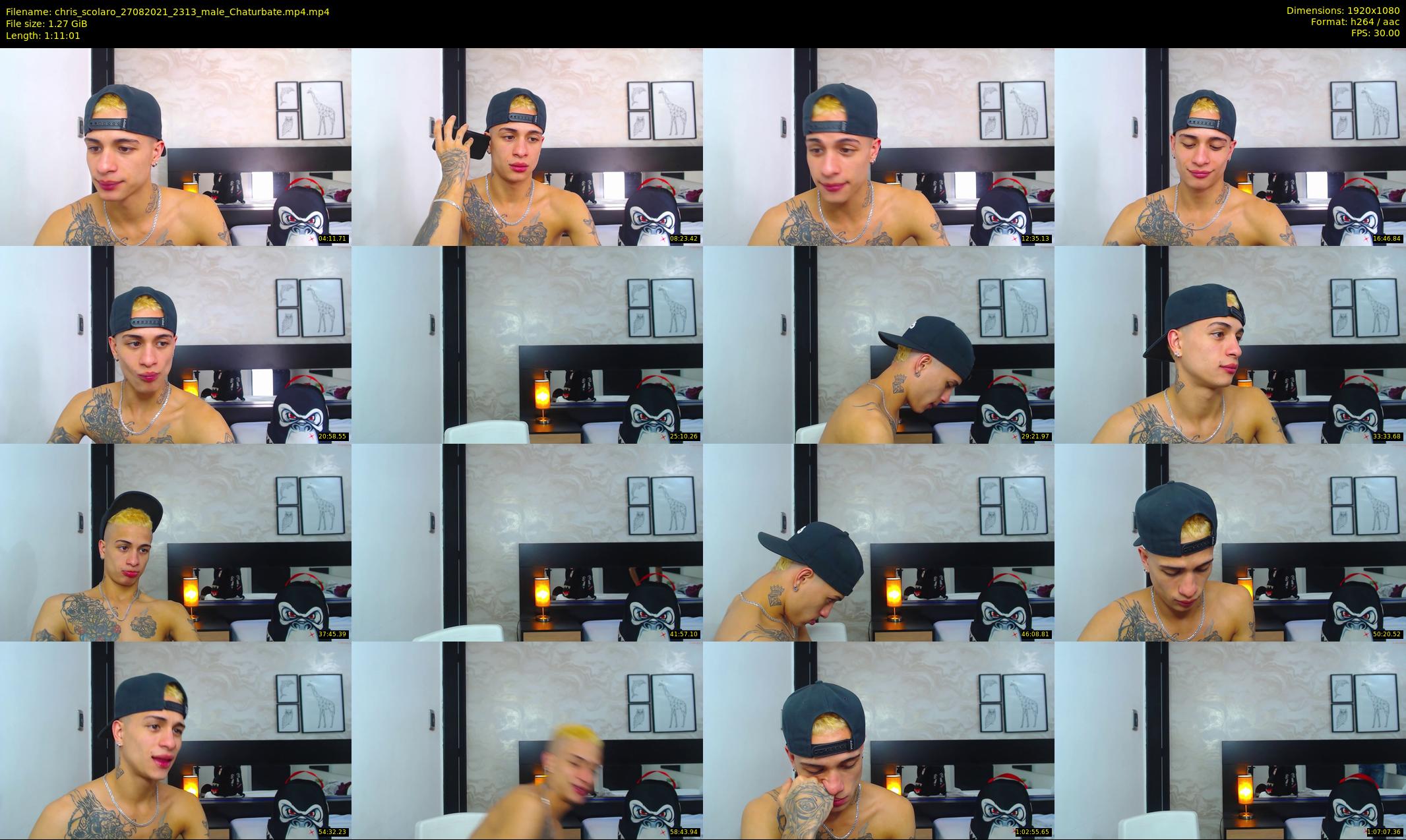 chris_scolaro — 72 minute Chaturbate male cam show recording, 1080p, Aug 27, 2021