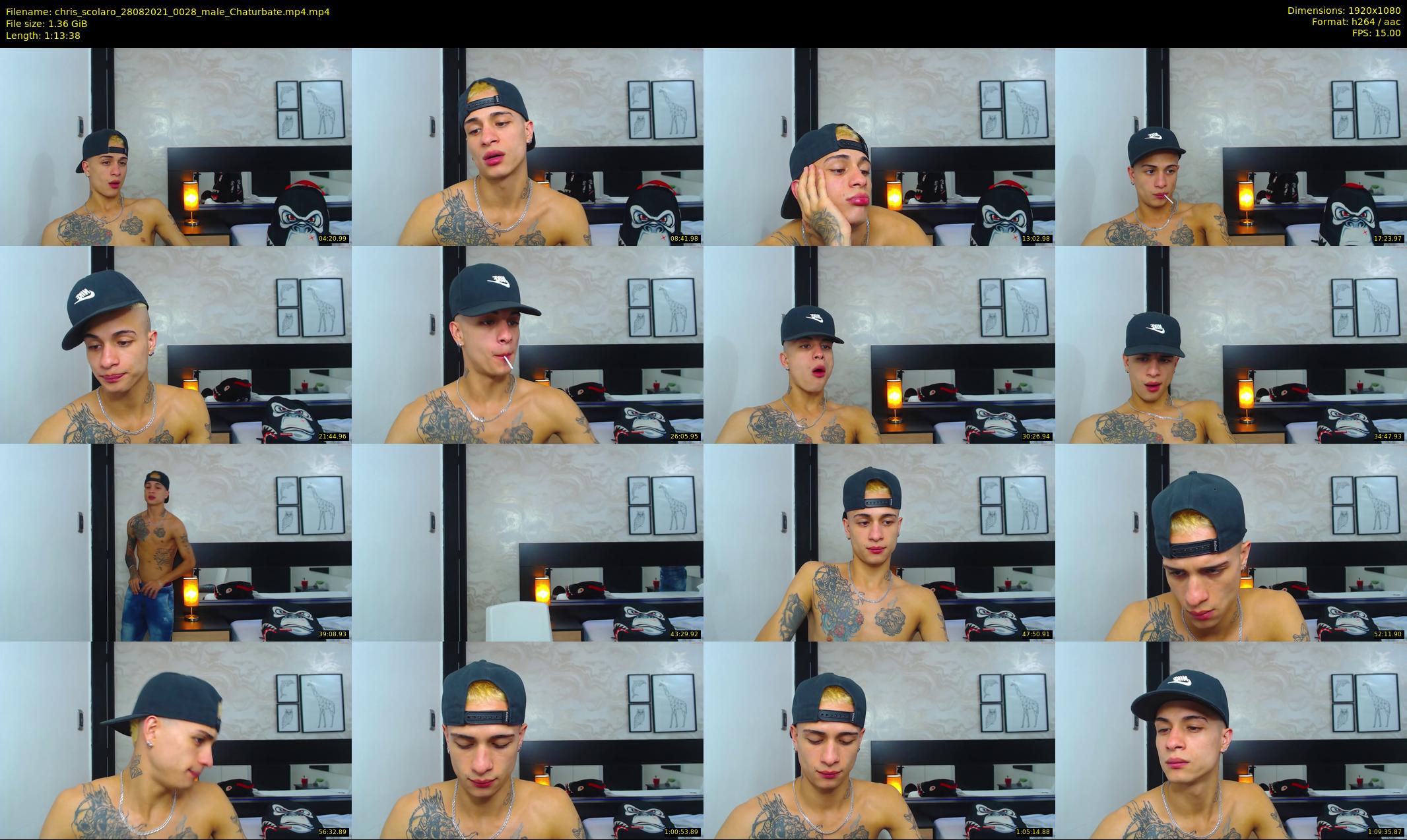 chris_scolaro — 74 minute Chaturbate male cam show recording, 1080p, Aug 28, 2021