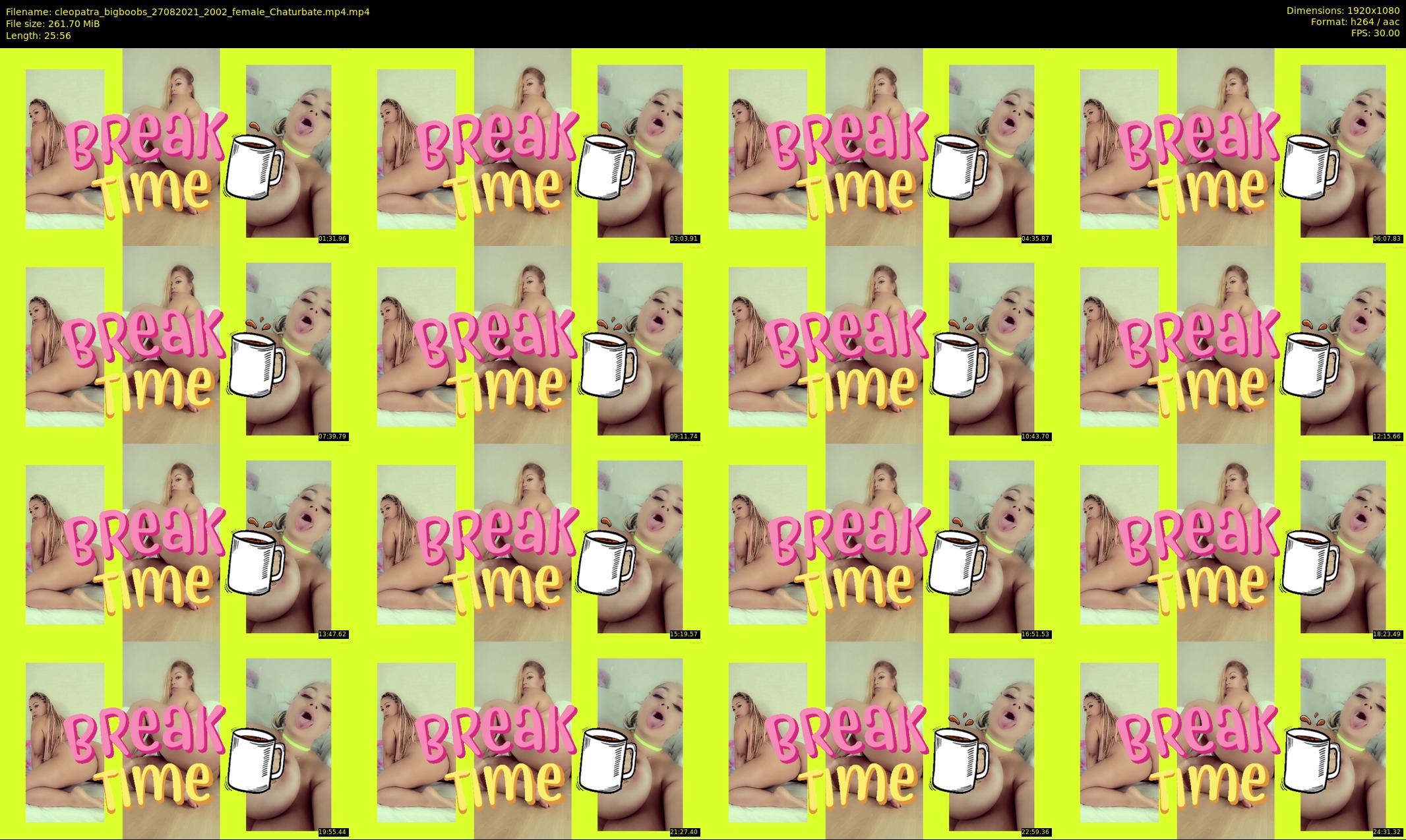 cleopatra_bigboobs — 26 minute Chaturbate female cam show recording, 1080p, Aug 27, 2021