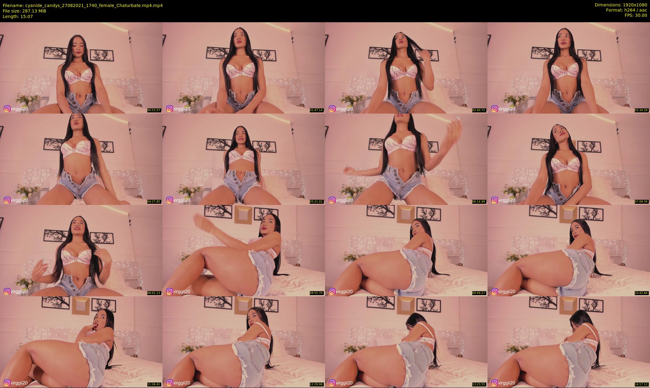 cyanide_candys — 16 minute Chaturbate female cam show recording, 1080p, Aug 27, 2021