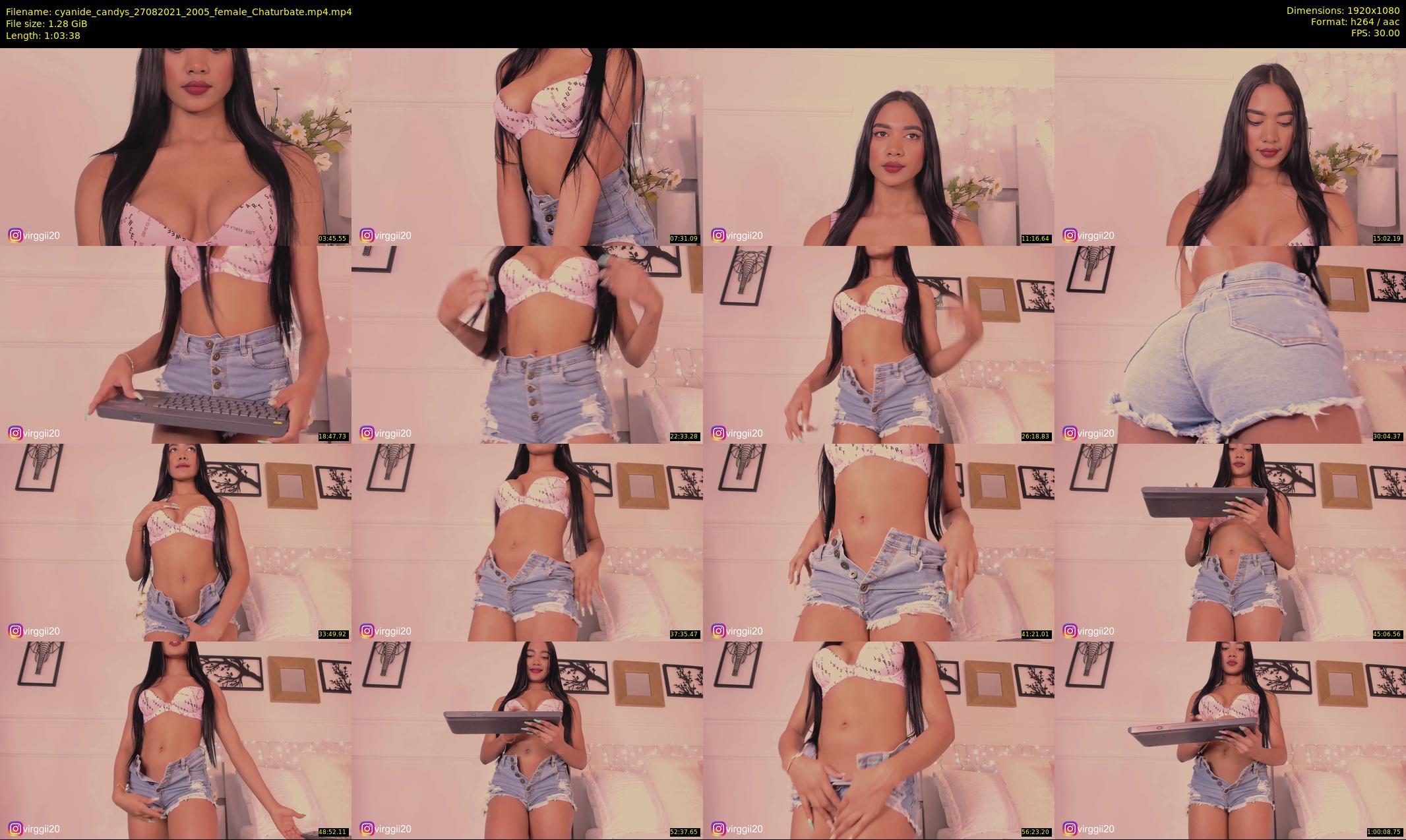 cyanide_candys — 64 minute Chaturbate female cam show recording, 1080p, Aug 27, 2021