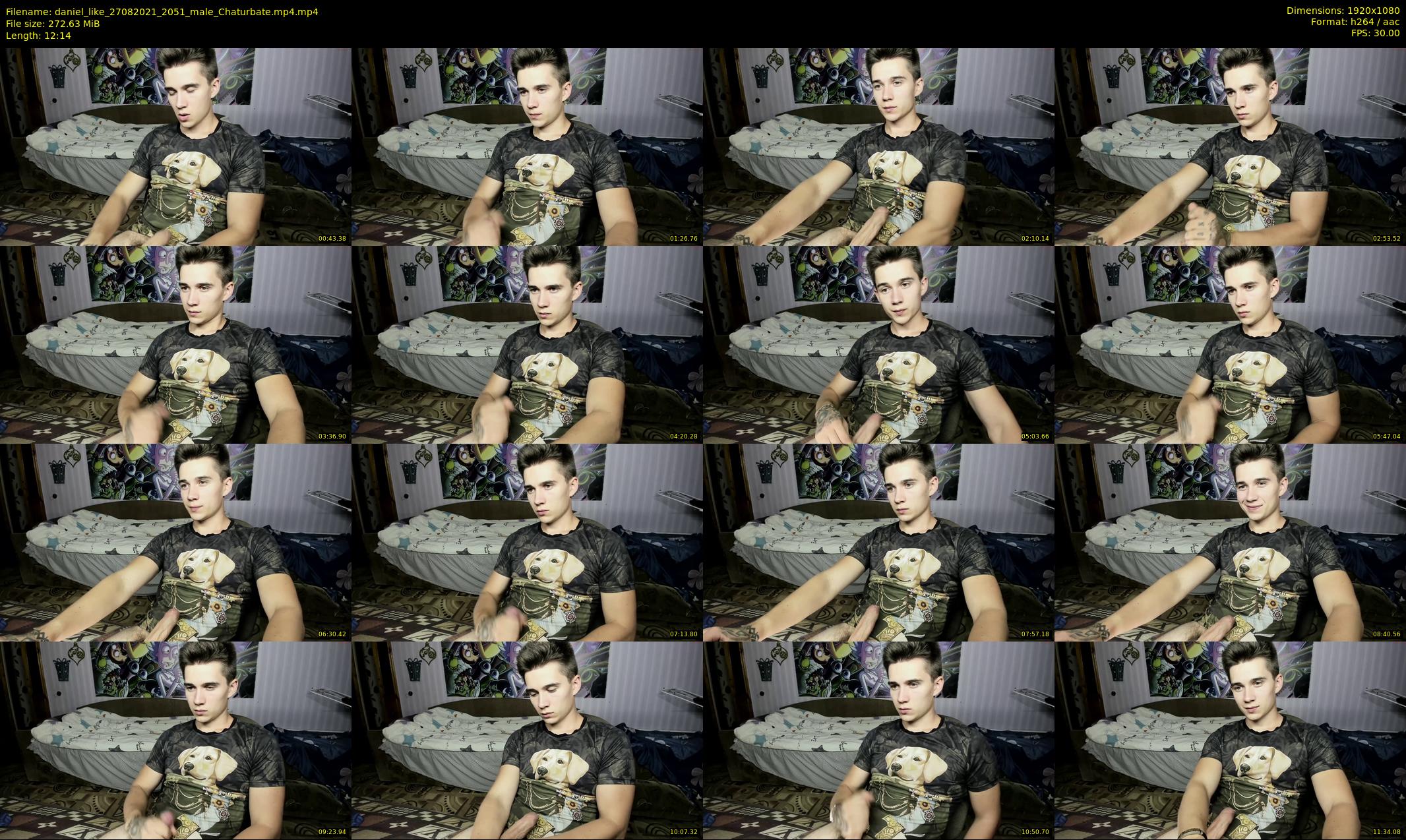 daniel_like — 13 minute Chaturbate male cam show recording, 1080p, Aug 27, 2021