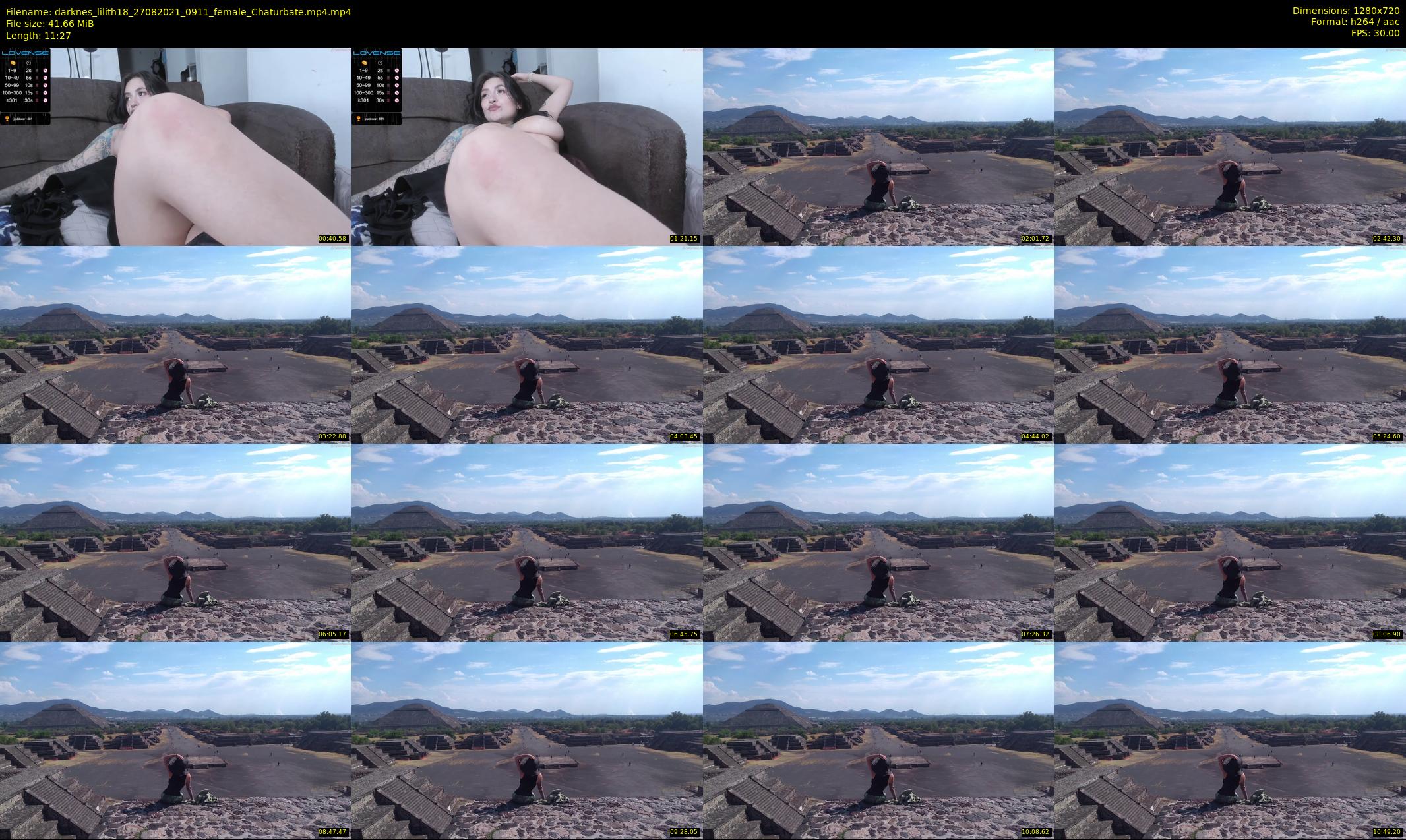 darknes_lilith18 — 12 minute Chaturbate female cam show recording, 720p, Aug 27, 2021