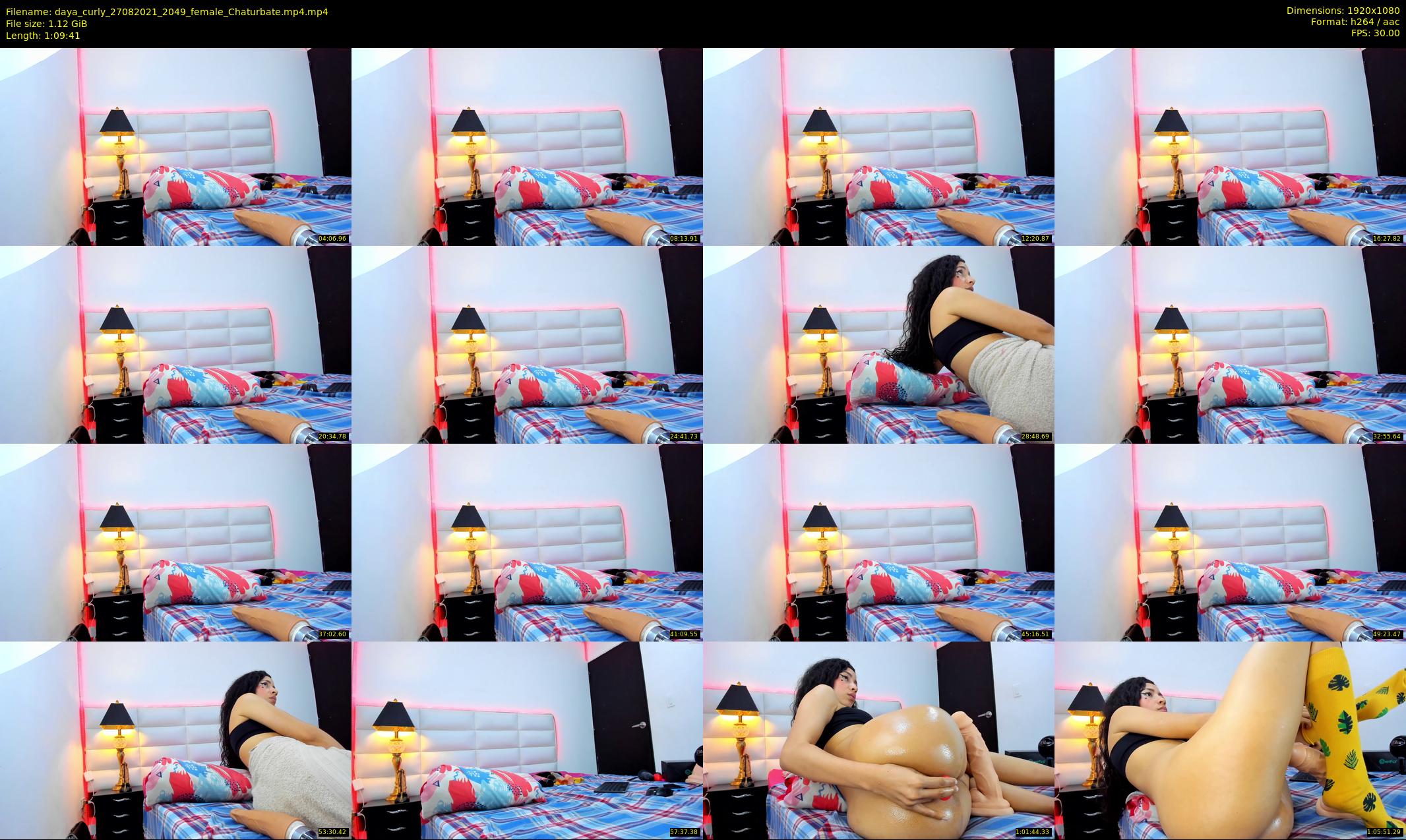 daya_curly — 70 minute Chaturbate female cam show recording, 1080p, Aug 27, 2021