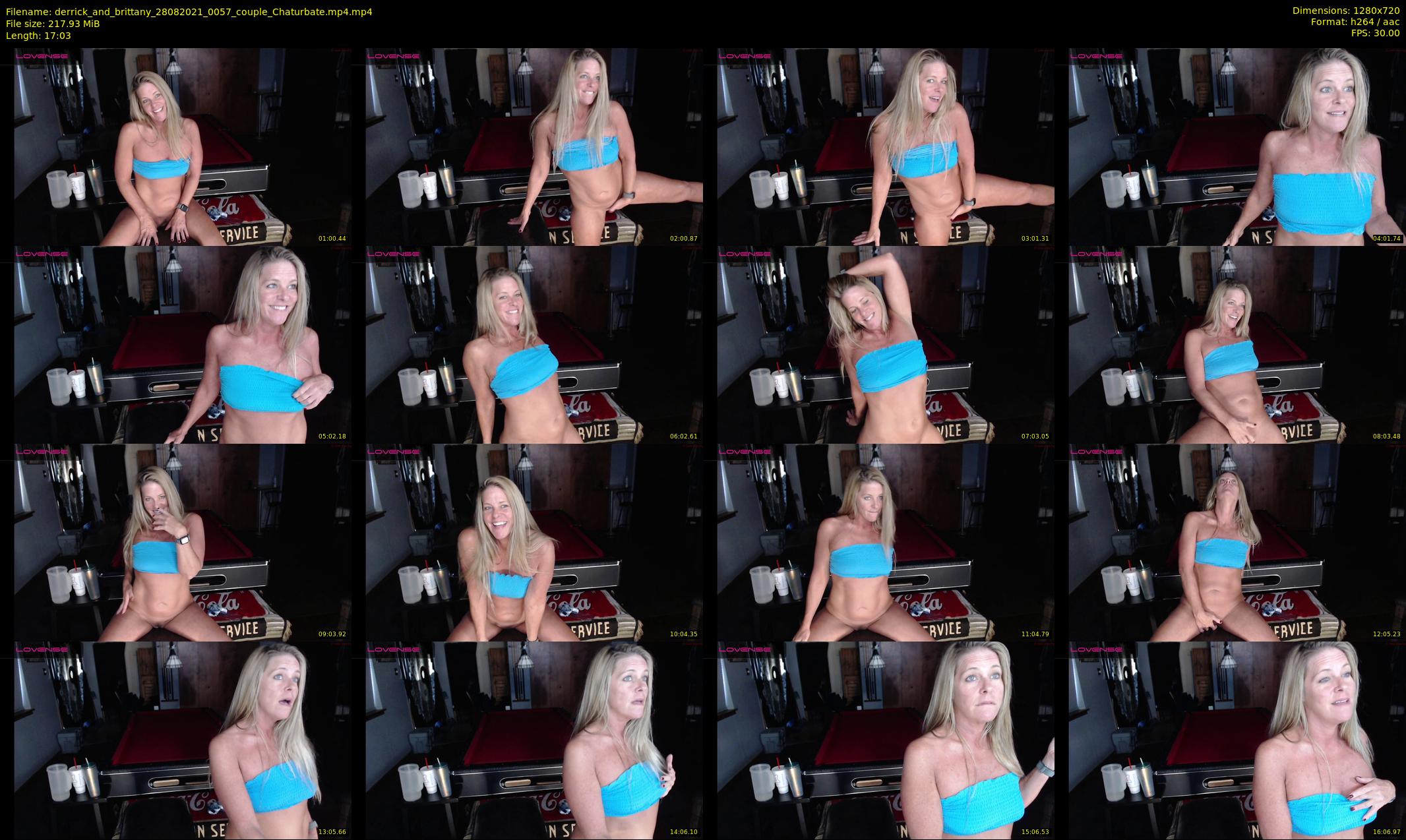derrick_and_brittany — 18 minute Chaturbate couple cam show recording, 720p, Aug 28, 2021