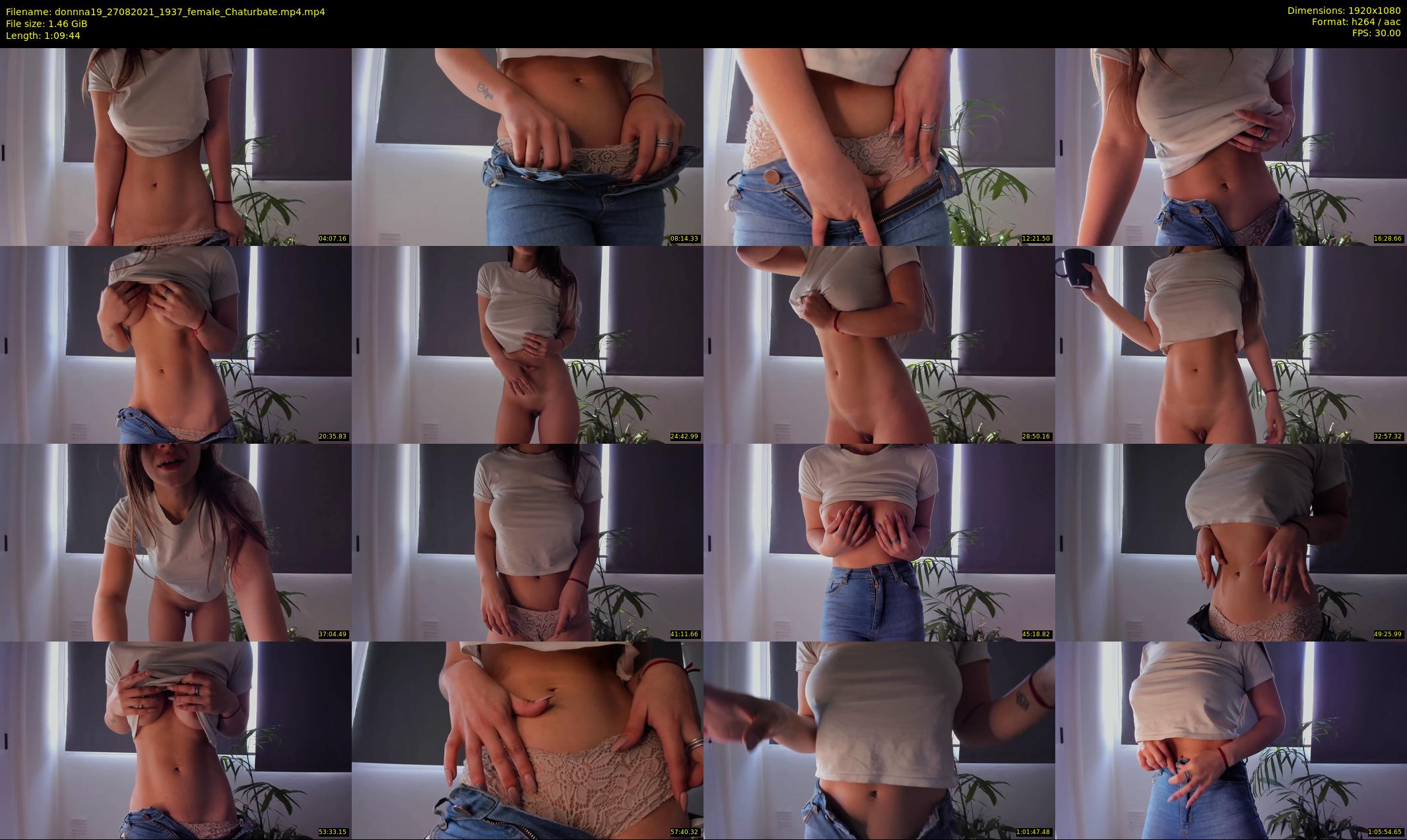 donnna19 — 70 minute Chaturbate female cam show recording, 1080p, Aug 27, 2021