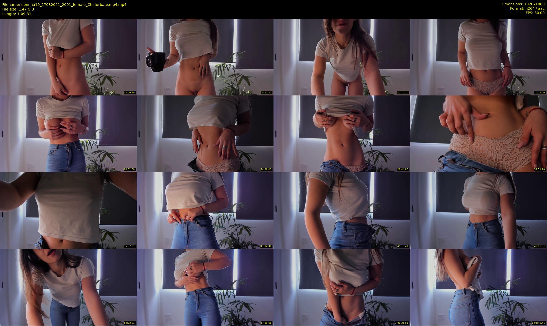 donnna19 — 70 minute Chaturbate female cam show recording, 1080p, Aug 27, 2021