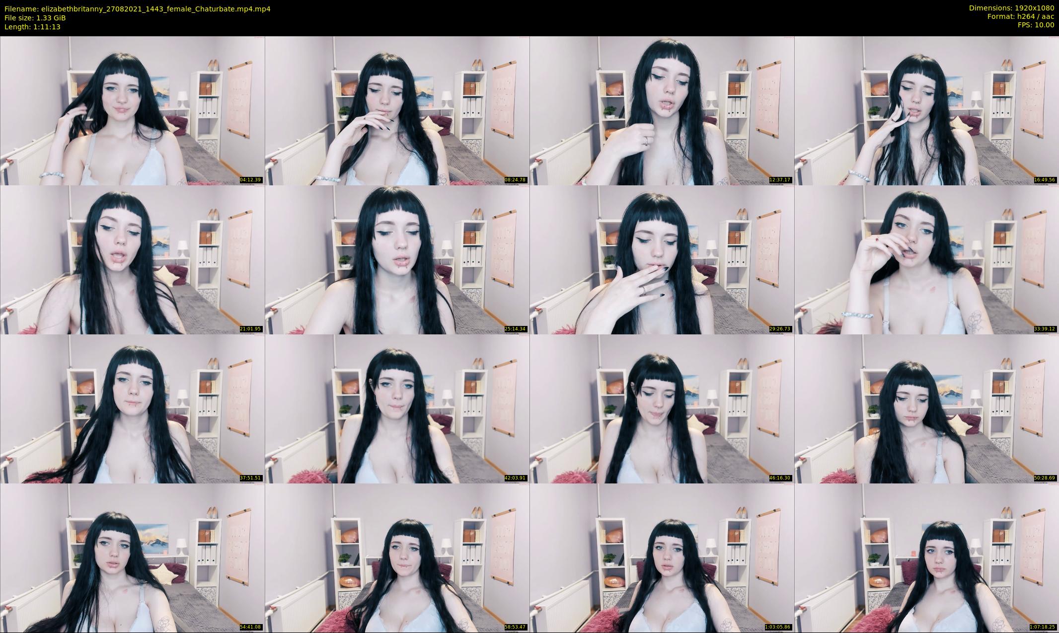 elizabethbritanny — 72 minute Chaturbate female cam show recording, 1080p, Aug 27, 2021