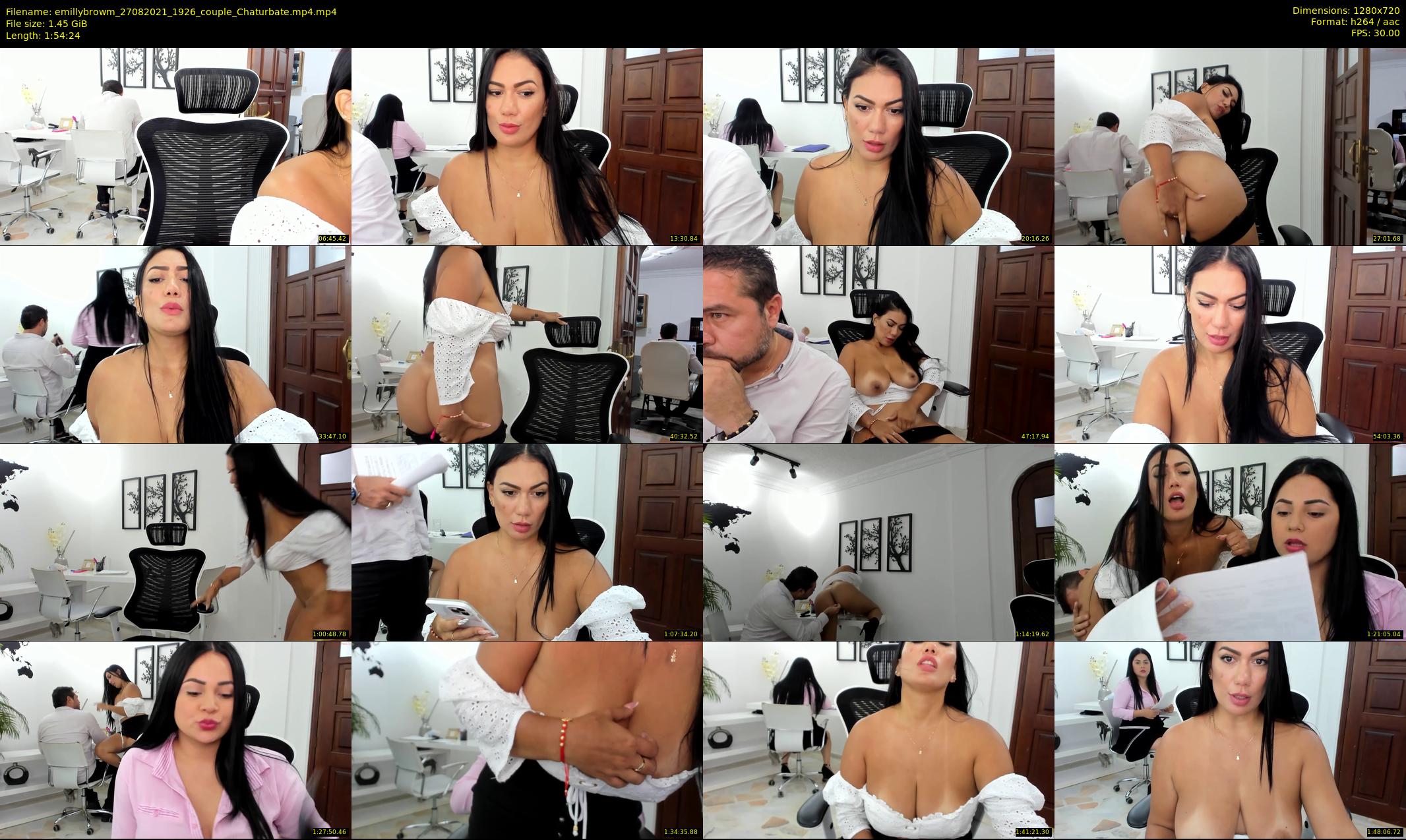 emillybrowm — 115 minute Chaturbate couple cam show recording, 720p, Aug 27, 2021