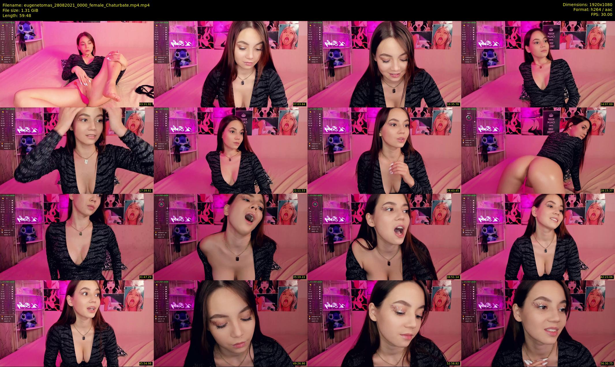 eugenetomas — 60 minute Chaturbate couple cam show recording, 1080p, Aug 28, 2021