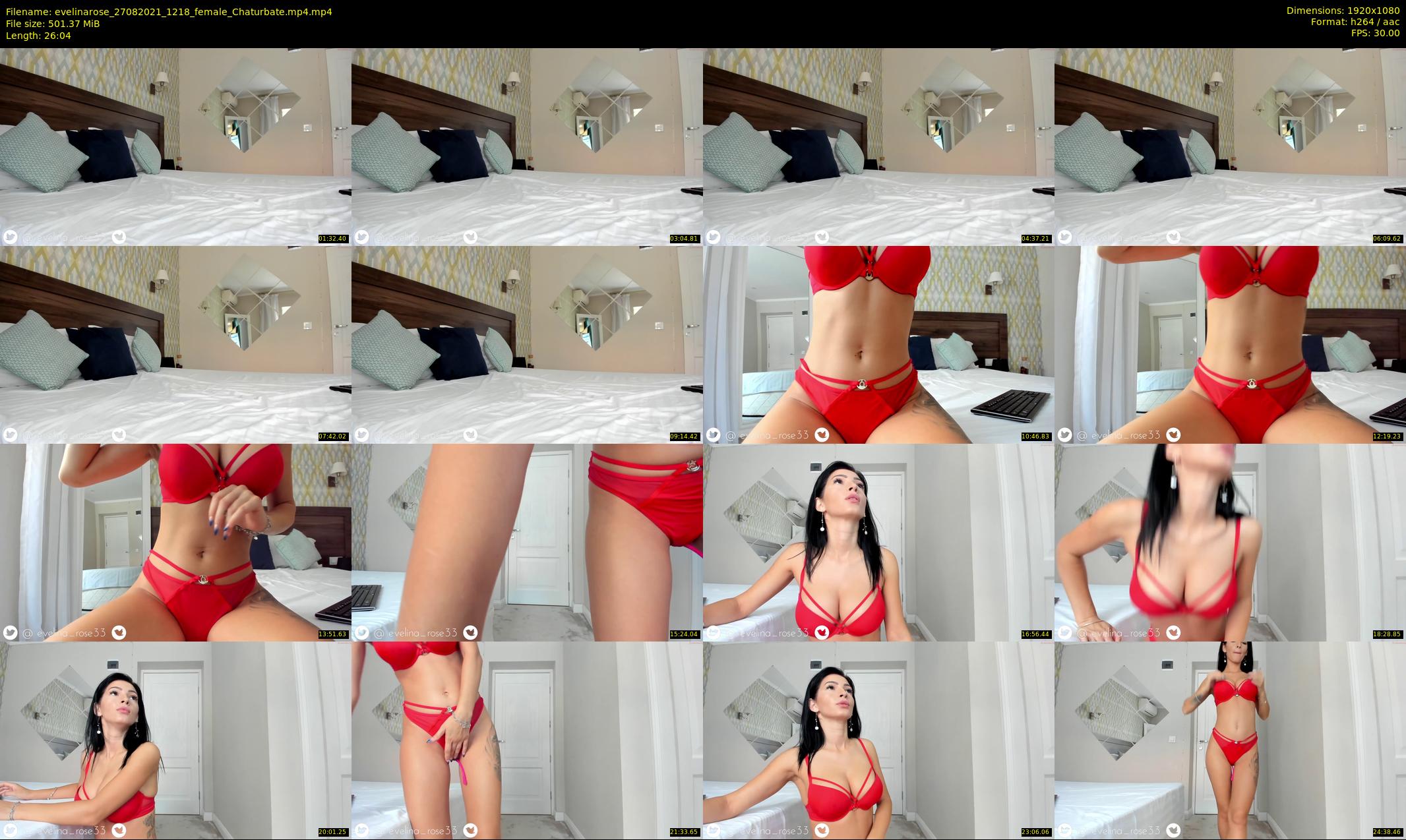 evelinarose — 27 minute Chaturbate female cam show recording, 1080p, Aug 27, 2021