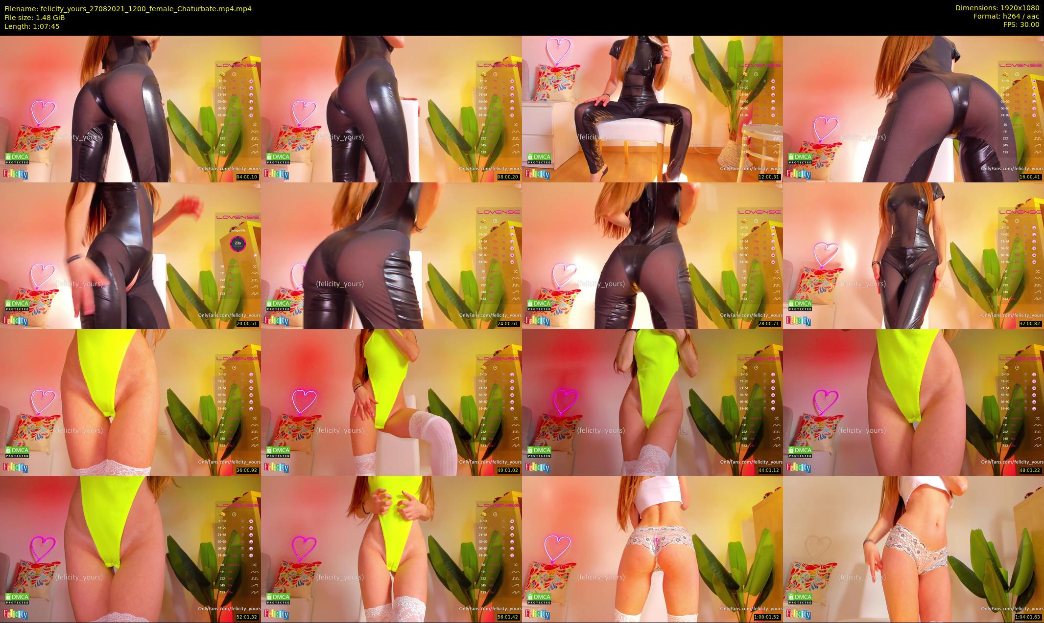 felicity_yours — 68 minute Chaturbate female cam show recording, 1080p, Aug 27, 2021