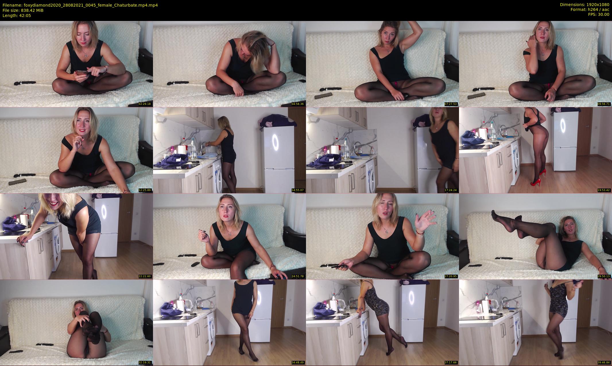 foxydiamond2020 — 43 minute Chaturbate female cam show recording, 1080p, Aug 28, 2021