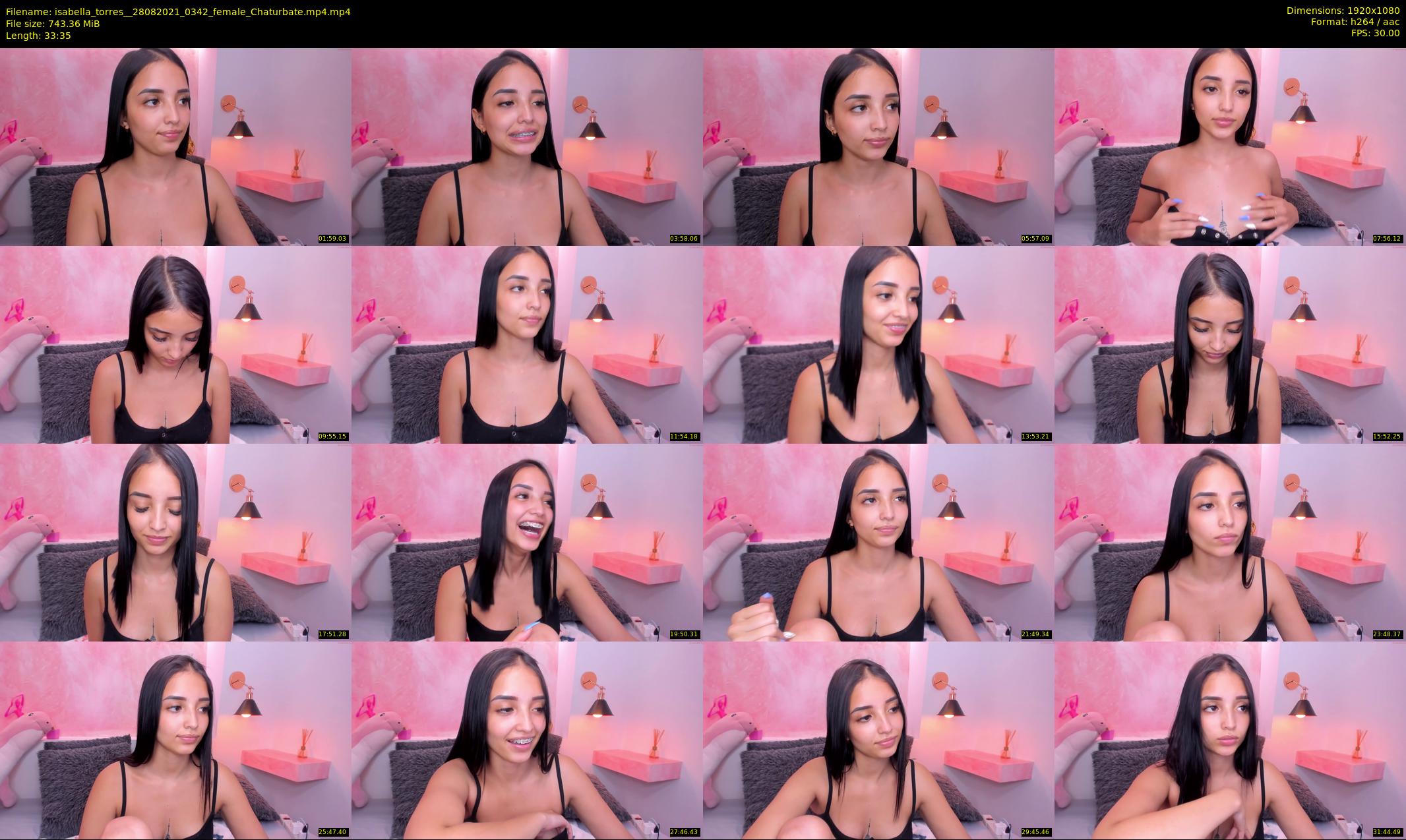 isabella_torres_ — 34 minute Chaturbate female cam show recording, 1080p, Aug 28, 2021