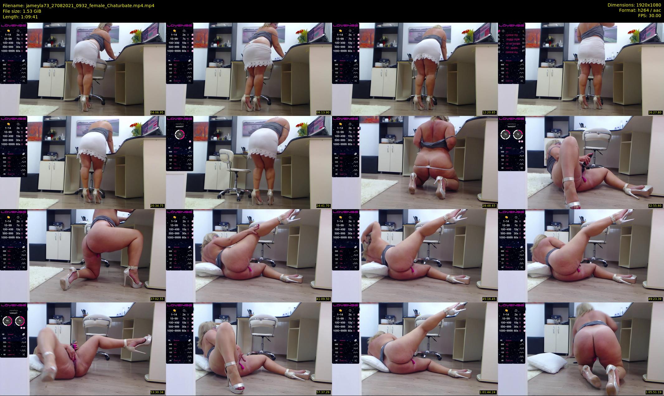jameyla73 — 70 minute Chaturbate female cam show recording, 1080p, Aug 27, 2021