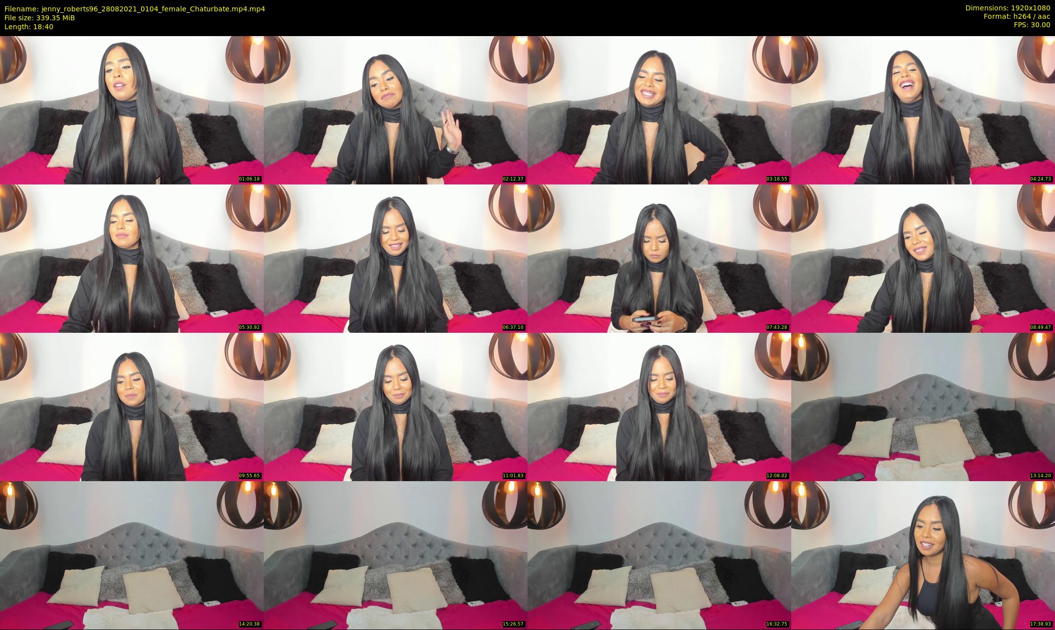 jenny_roberts96 — 19 minute Chaturbate female cam show recording, 1080p, Aug 28, 2021